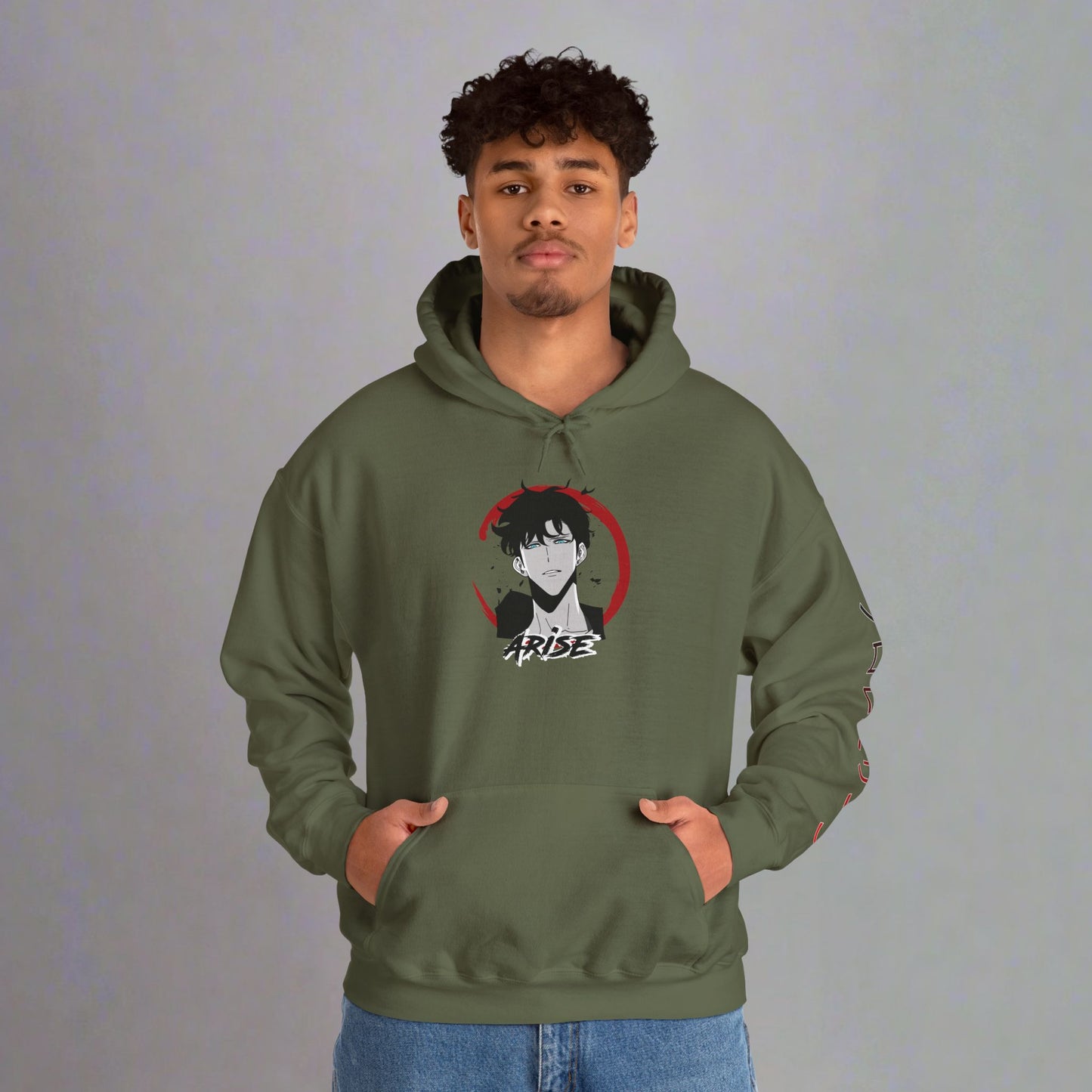OMNI™ Solo Leveling Sung Jin-Woo Arise III Unisex Heavy Blend Hoodie