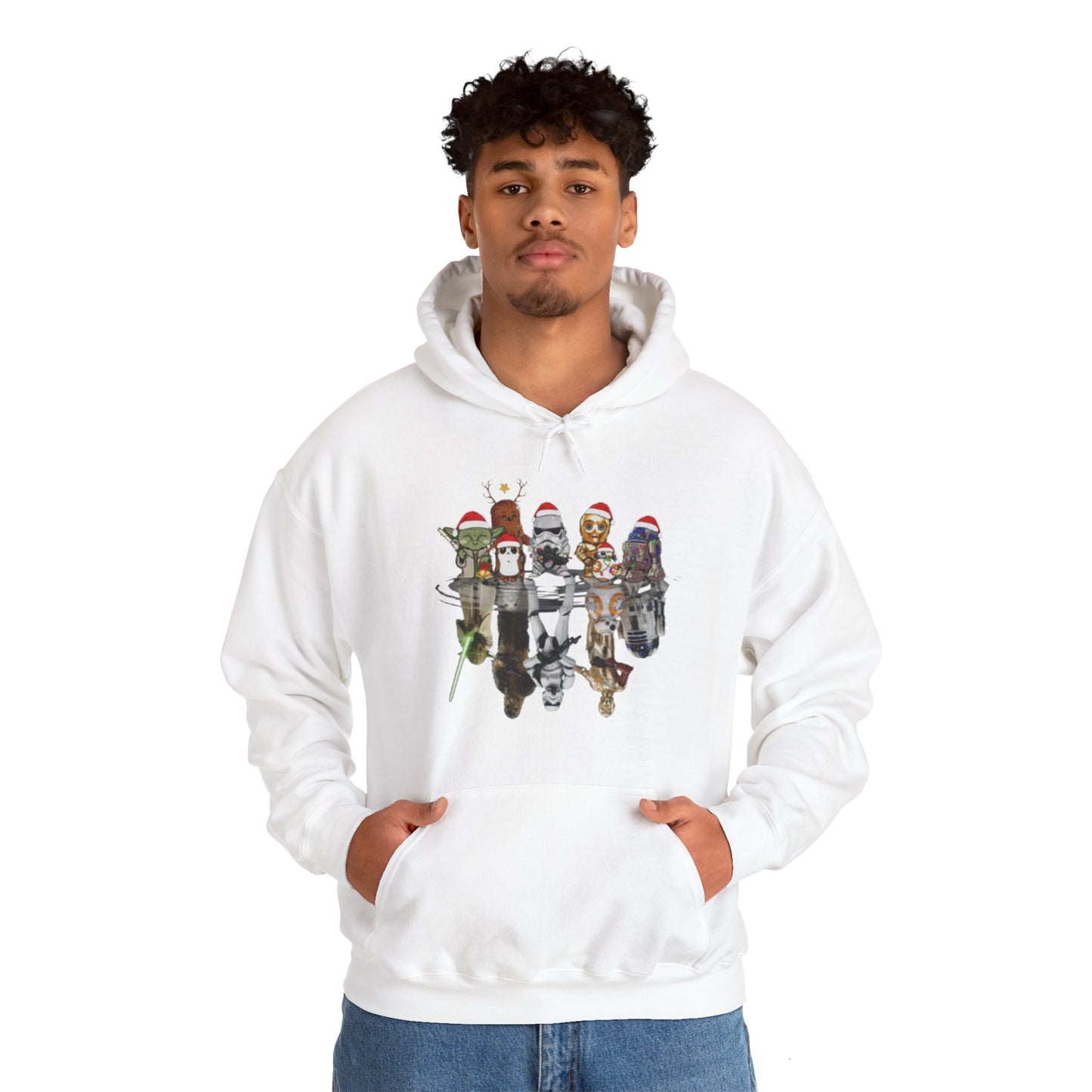 Star Wars Christmas Themed Unisex Hoodie