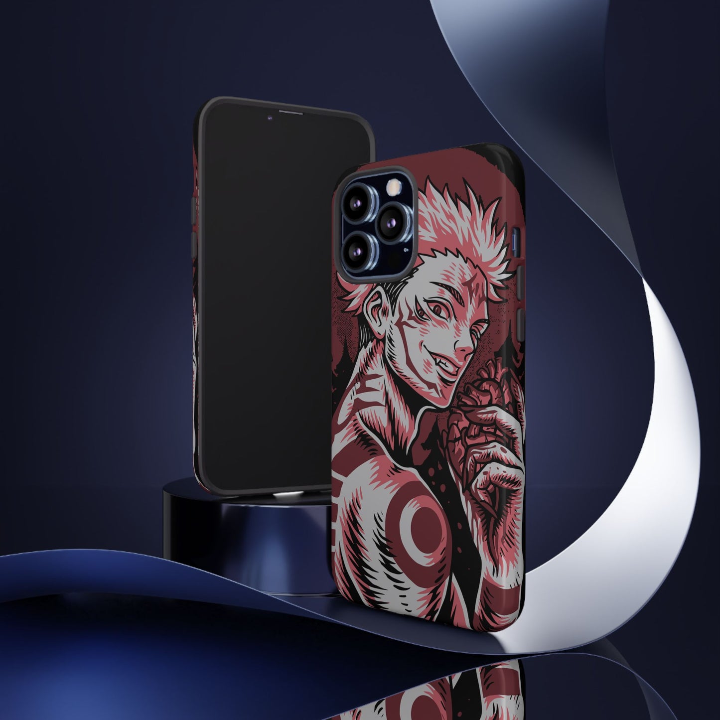 OMNI™ Jujutsu Kaisen Cursed King Sukuna Double Layered Phone Case