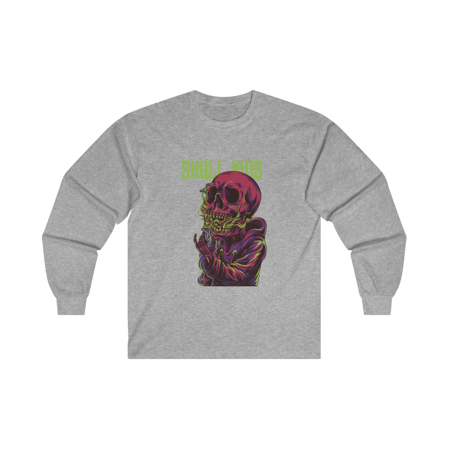 OMNI™ Skull Kids Unisex Ultra Cotton Long Sleeve T-Shirt