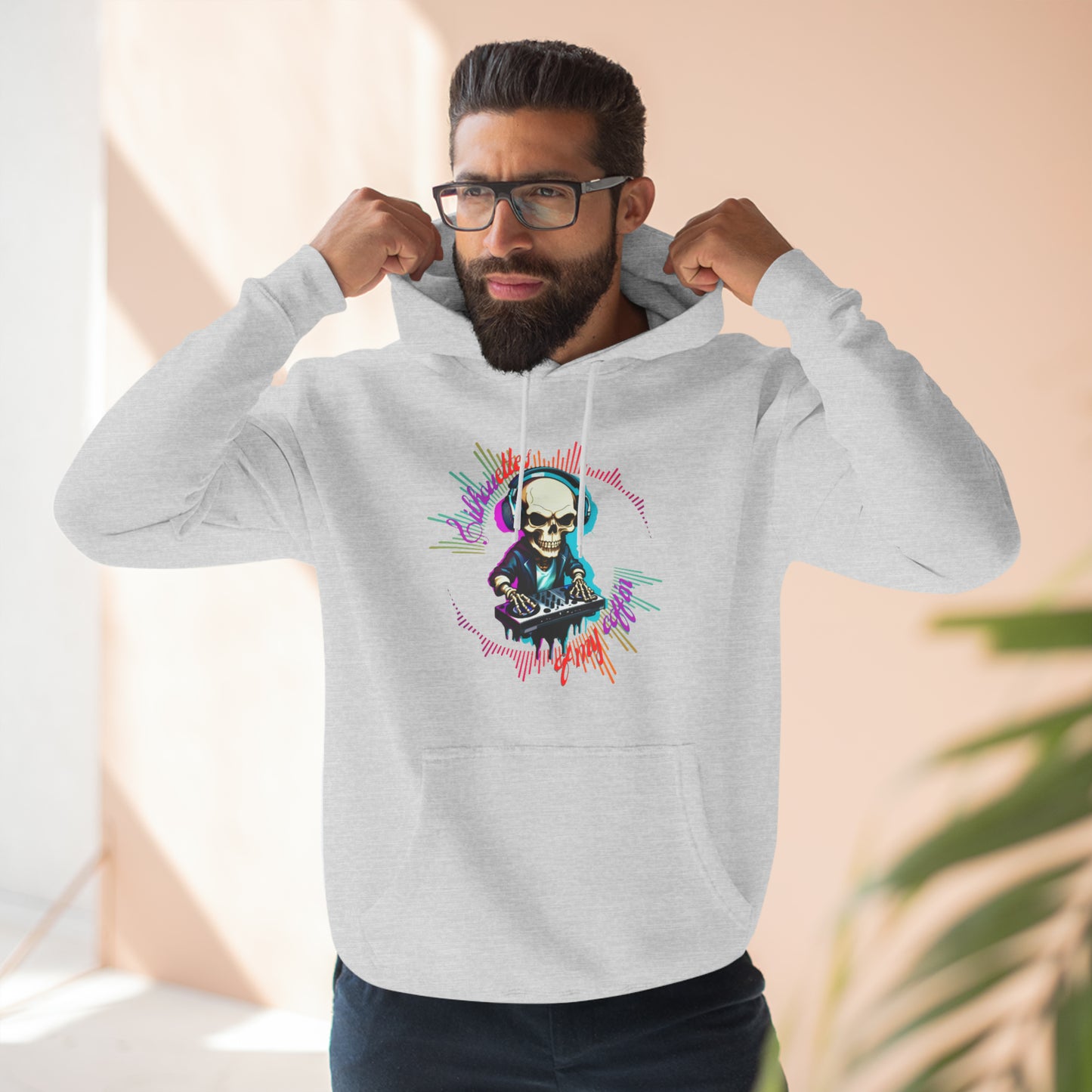 OMNI™ Silhouettes Of My Coffin Unisex Three-Panel Fleece Hoodie (2nd Edition)