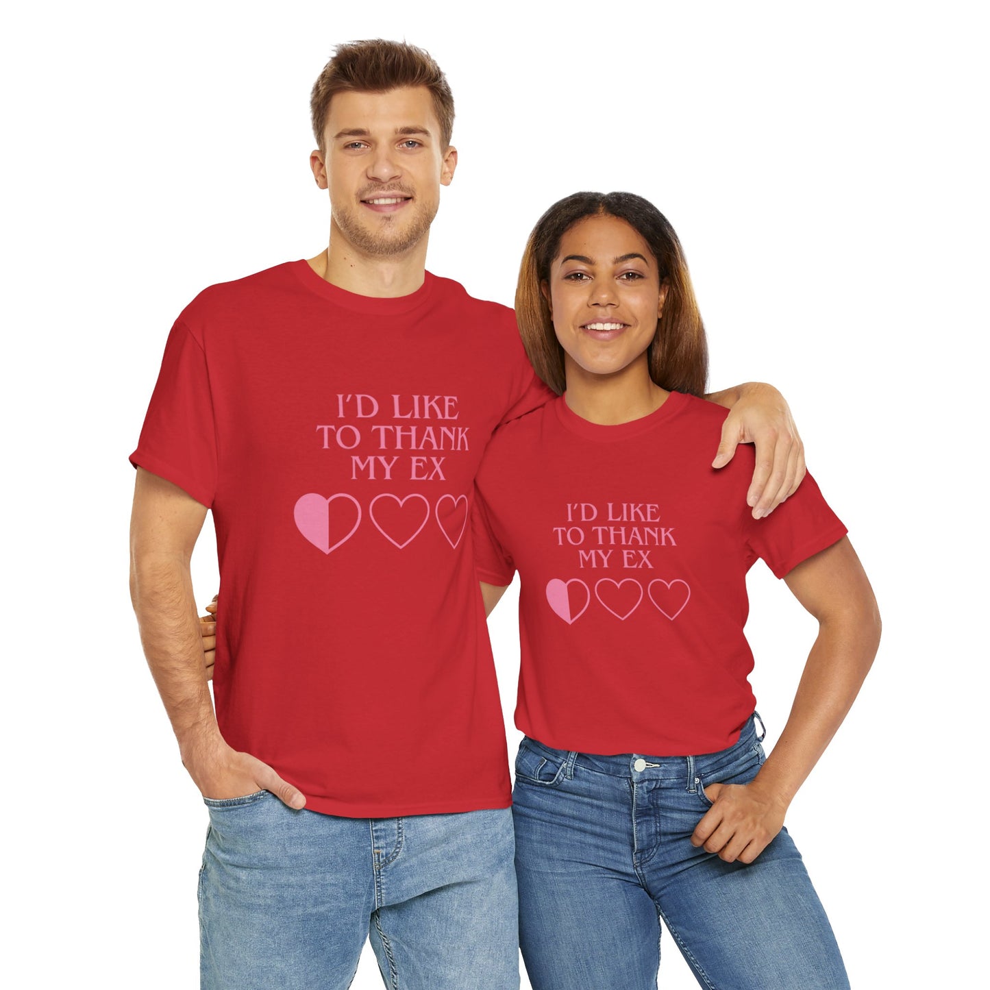 OMNI™ I'D Like To Thank My Ex Unisex Heavy Cotton T-Shirt
