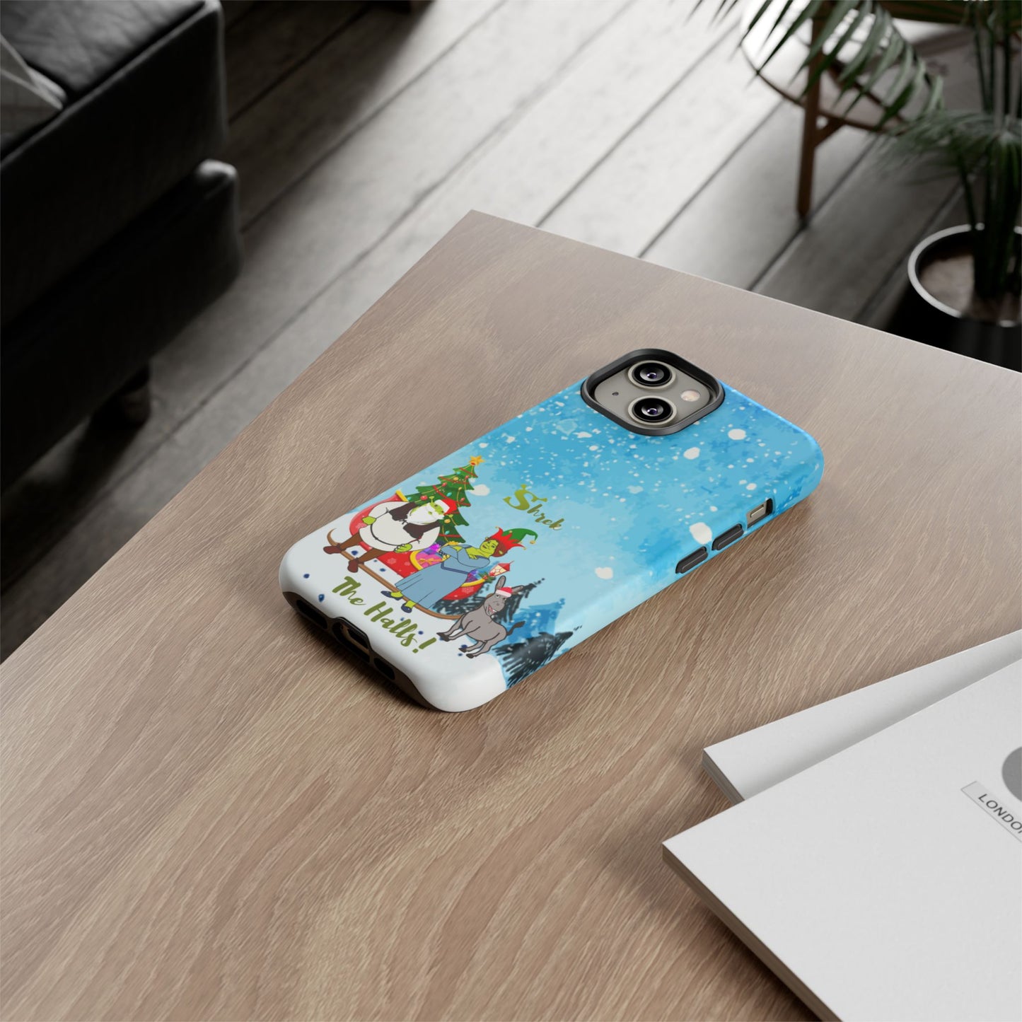 OMNI™ Shrek The Halls! (Shrek Trio: Shrek, Fiona and Donkey) Christmas Themed Phone Cases