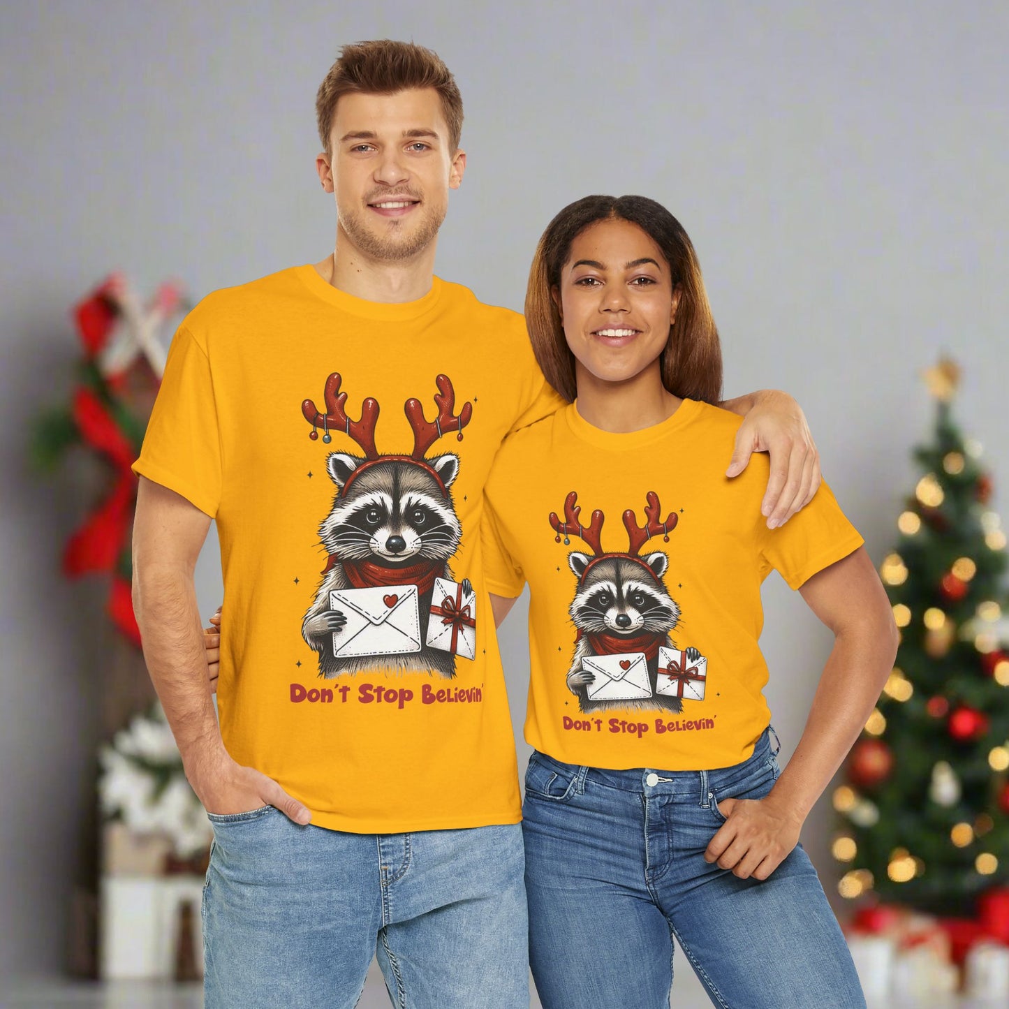OMNI™ Don't Stop Believin' Unisex Heavy Cotton T-Shirt