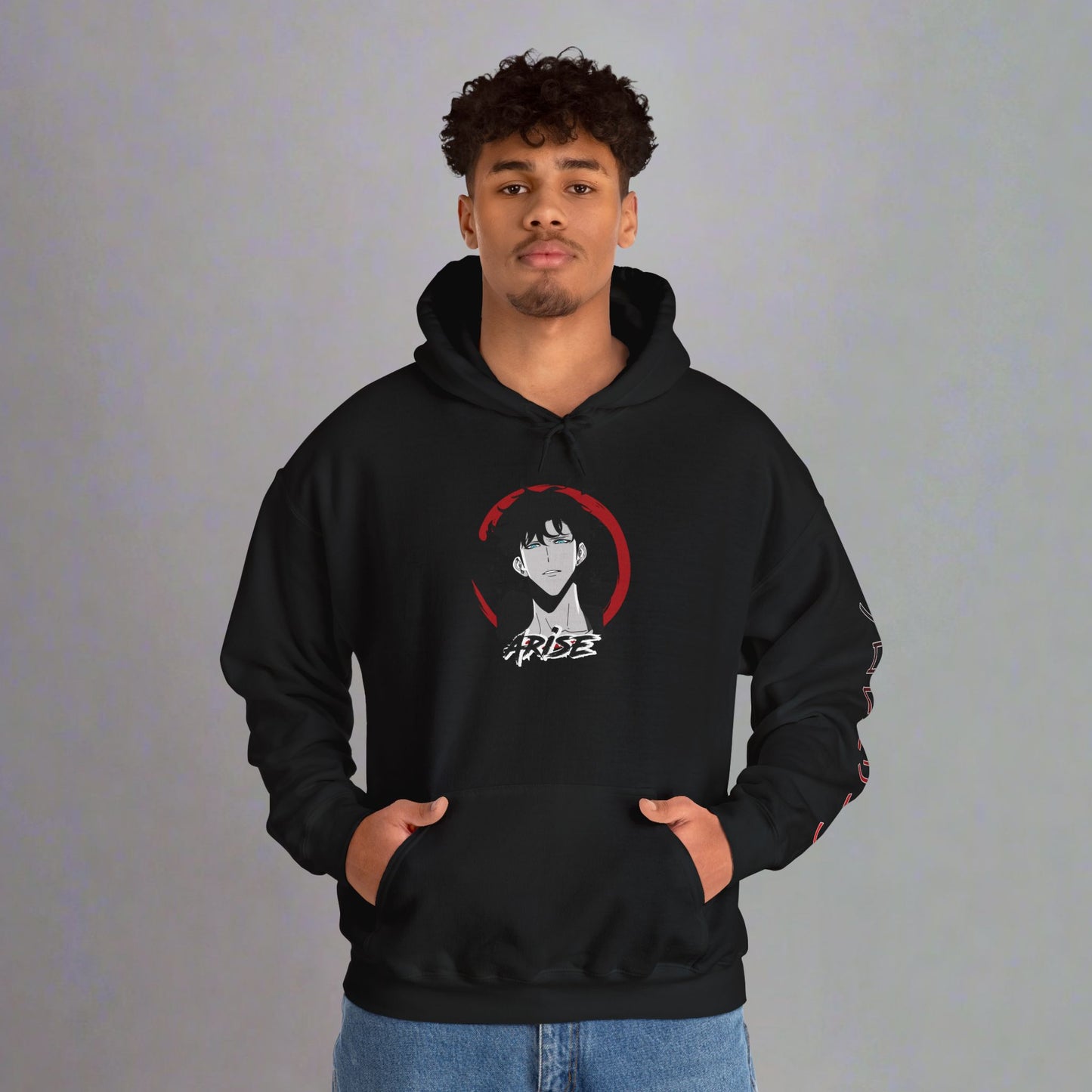 OMNI™ Solo Leveling Sung Jin-Woo Arise III Unisex Heavy Blend Hoodie