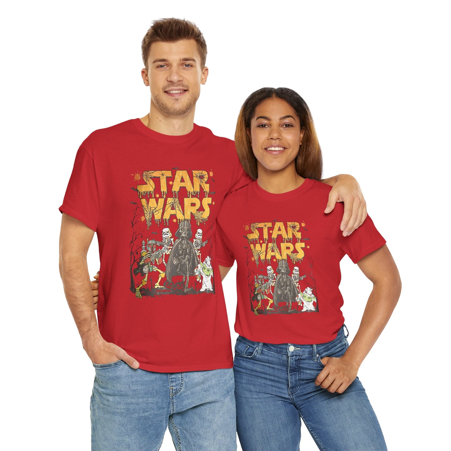 Star Wars Halloween Unisex Heavy Cotton T-Shirt