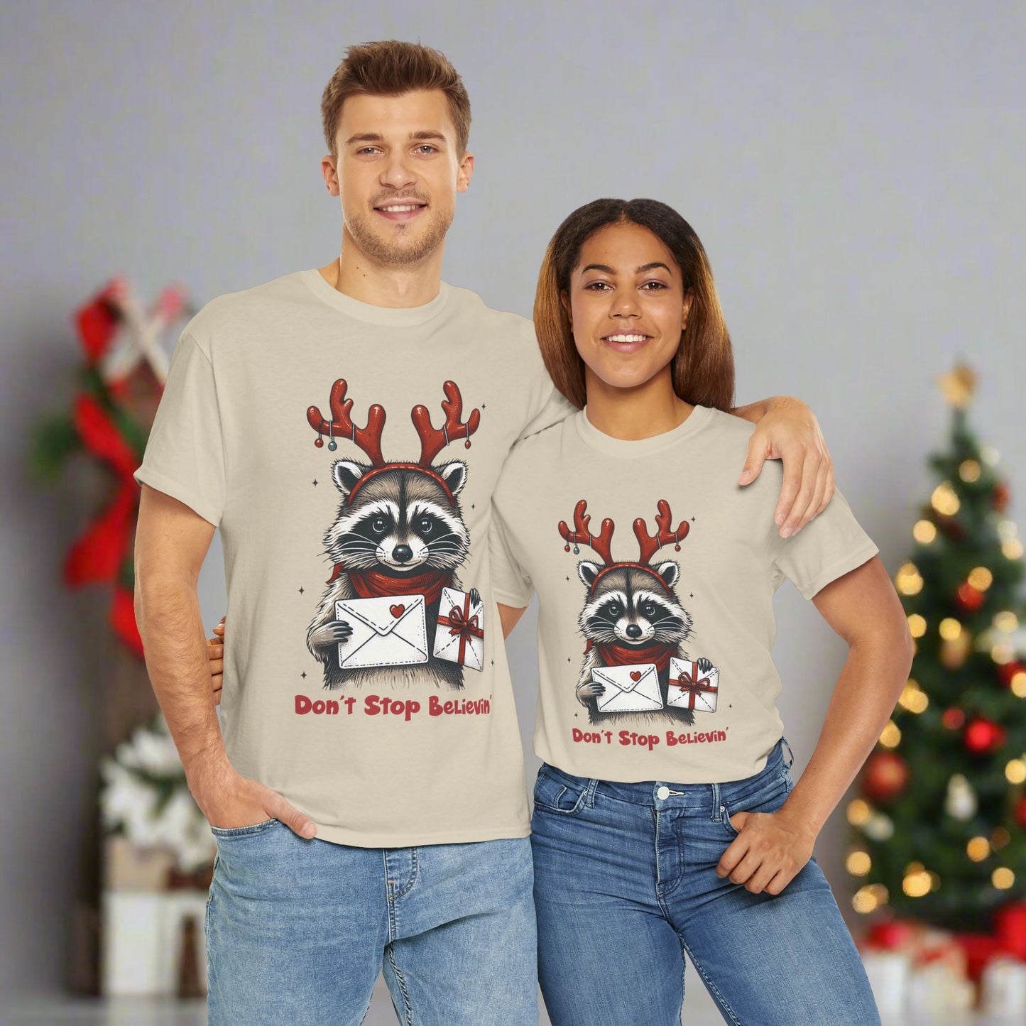 OMNI™ Don't Stop Believin' Unisex Heavy Cotton T-Shirt