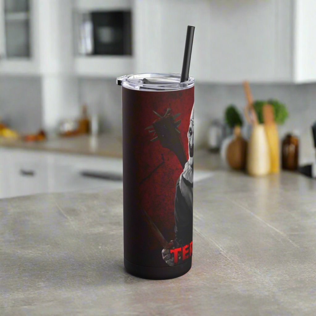 OMNI™ Art The Clown (Terrifuer III) Maars Maker 20oz Skinny Matte Tumbler