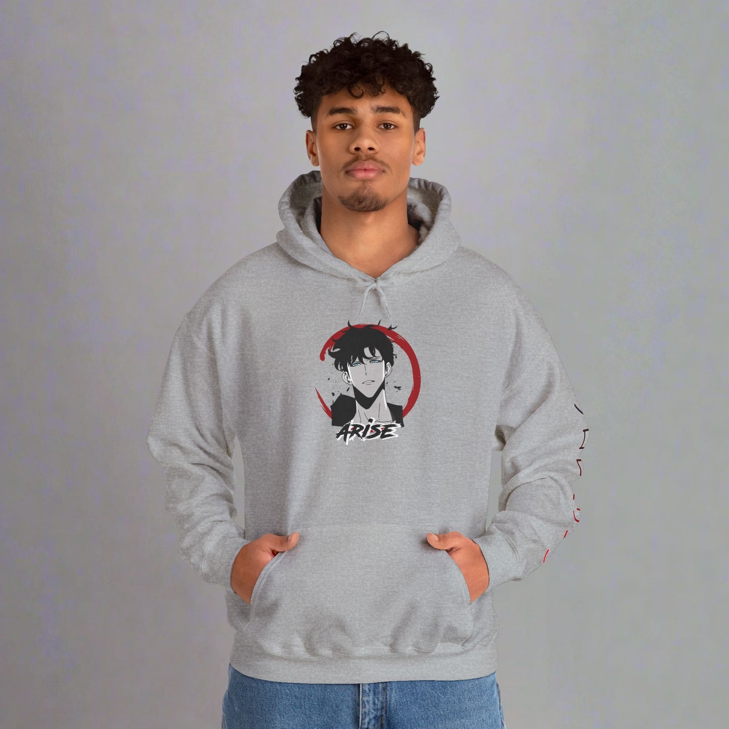OMNI™ Solo Leveling Sung Jin-Woo Arise III Unisex Heavy Blend Hoodie