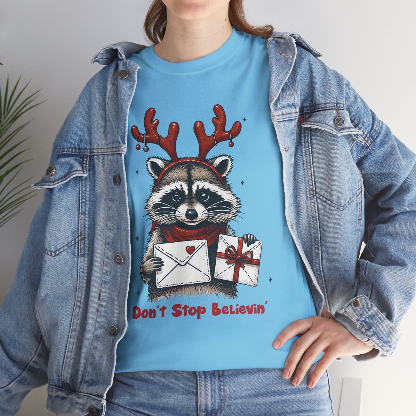 OMNI™ Don't Stop Believin' Unisex Heavy Cotton T-Shirt