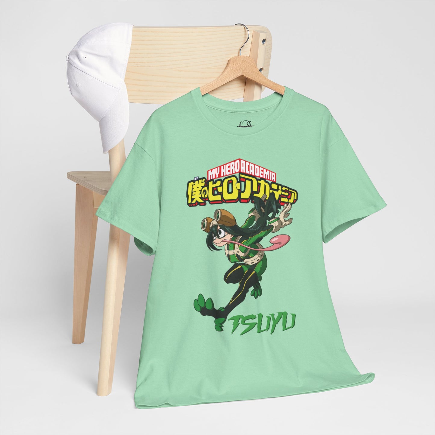 OMNI™ My Hero Academia Tsuyu Asui Unisex Heavy Cotton T-Shirt
