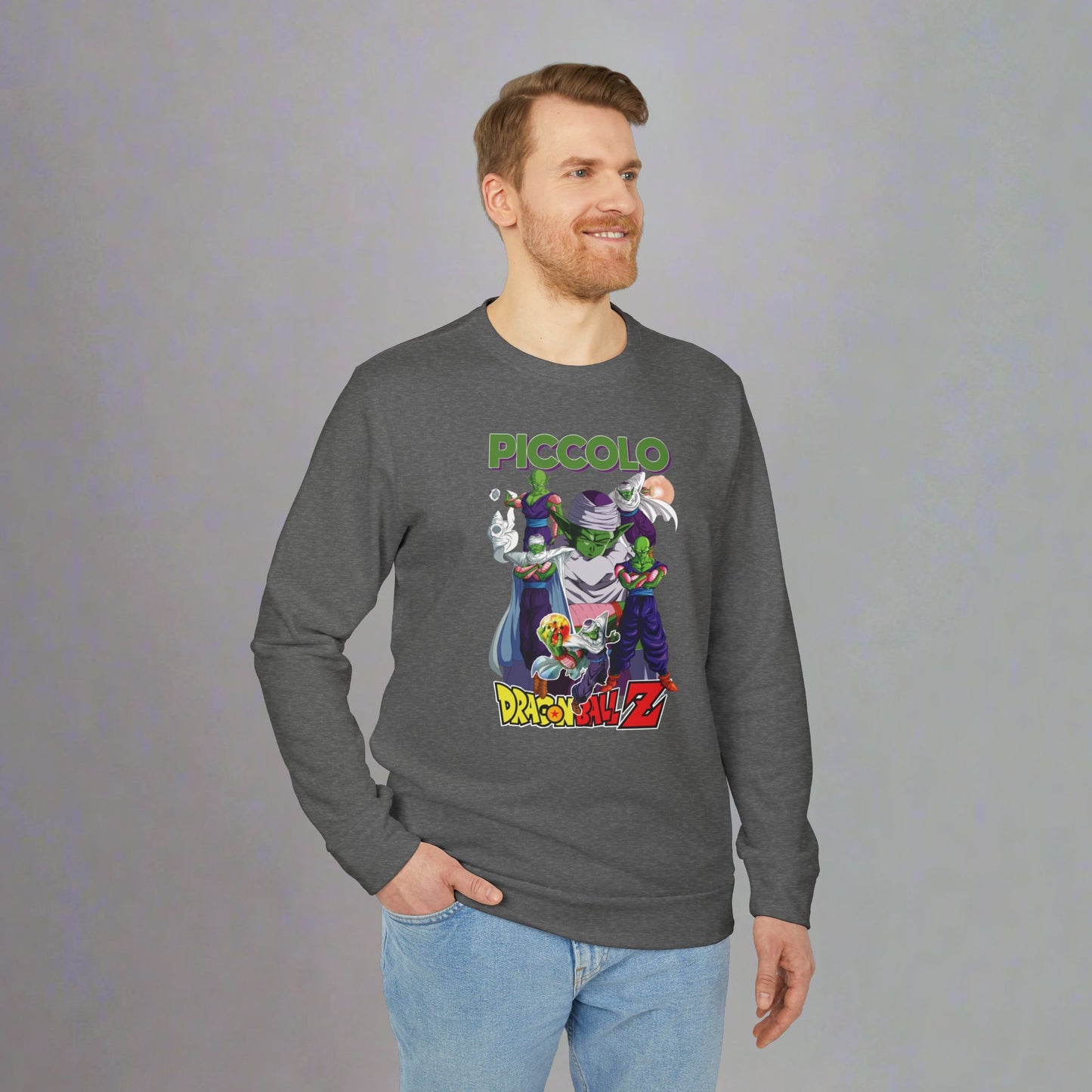 OMNI™ Dragon Ball Z Piccolo Adidas Unisex Fleece Crewneck Sweatshirt