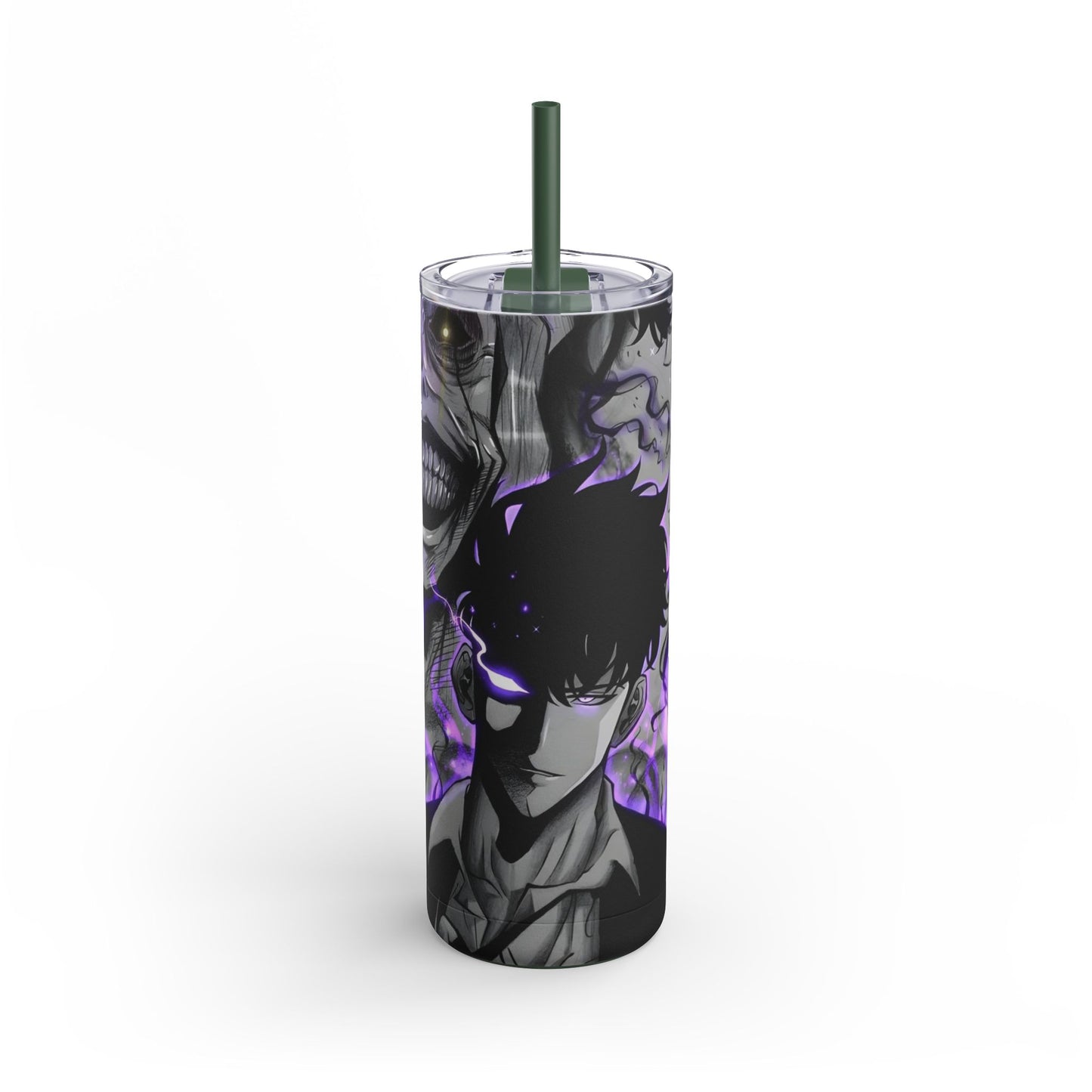 OMNI™ Solo Leveling Shadow Monarch Skinny Matte Tumbler