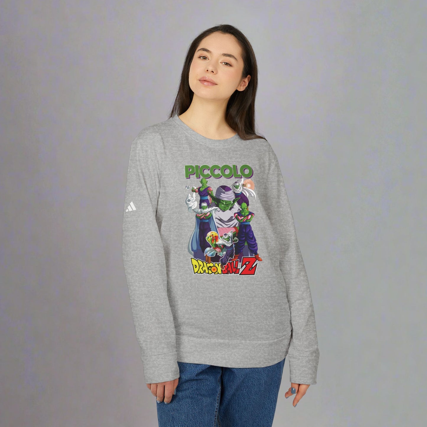 OMNI™ Dragon Ball Z Piccolo Adidas Unisex Fleece Crewneck Sweatshirt