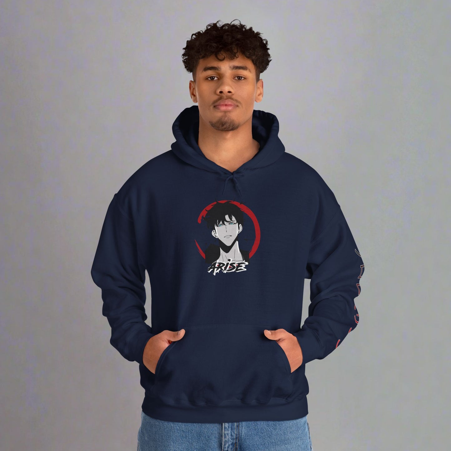 OMNI™ Solo Leveling Sung Jin-Woo Arise III Unisex Heavy Blend Hoodie