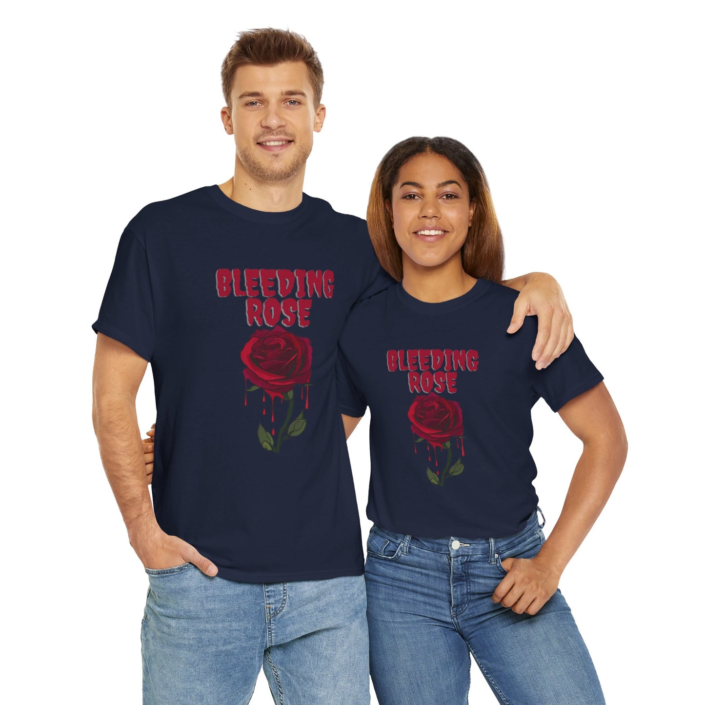 OMNI™ Bleeding Rose Unisex Heavy Cotton T-Shirt