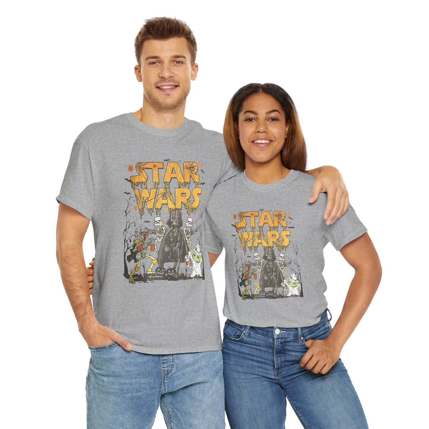 Star Wars Halloween Unisex Heavy Cotton T-Shirt