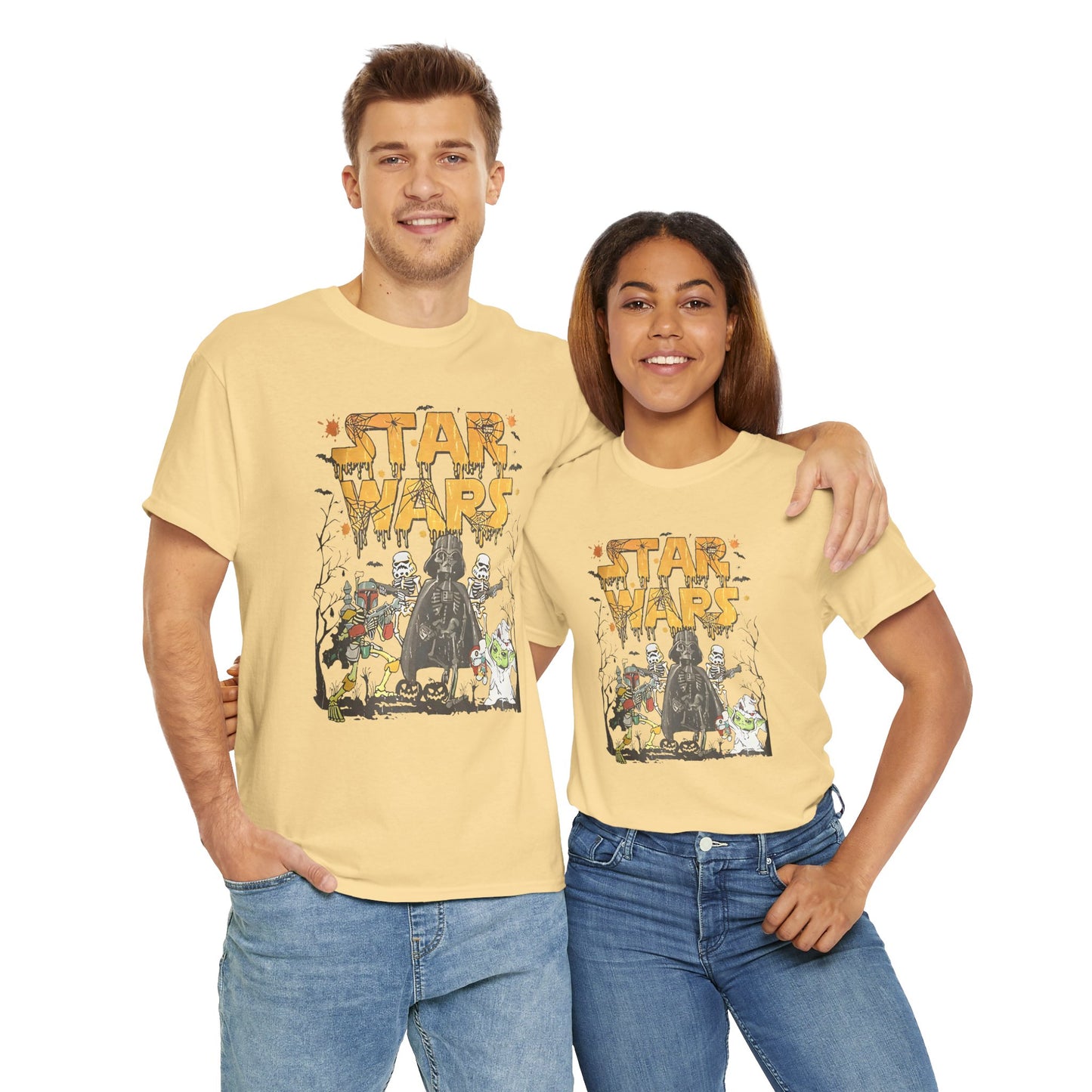 Star Wars Halloween Unisex Heavy Cotton T-Shirt