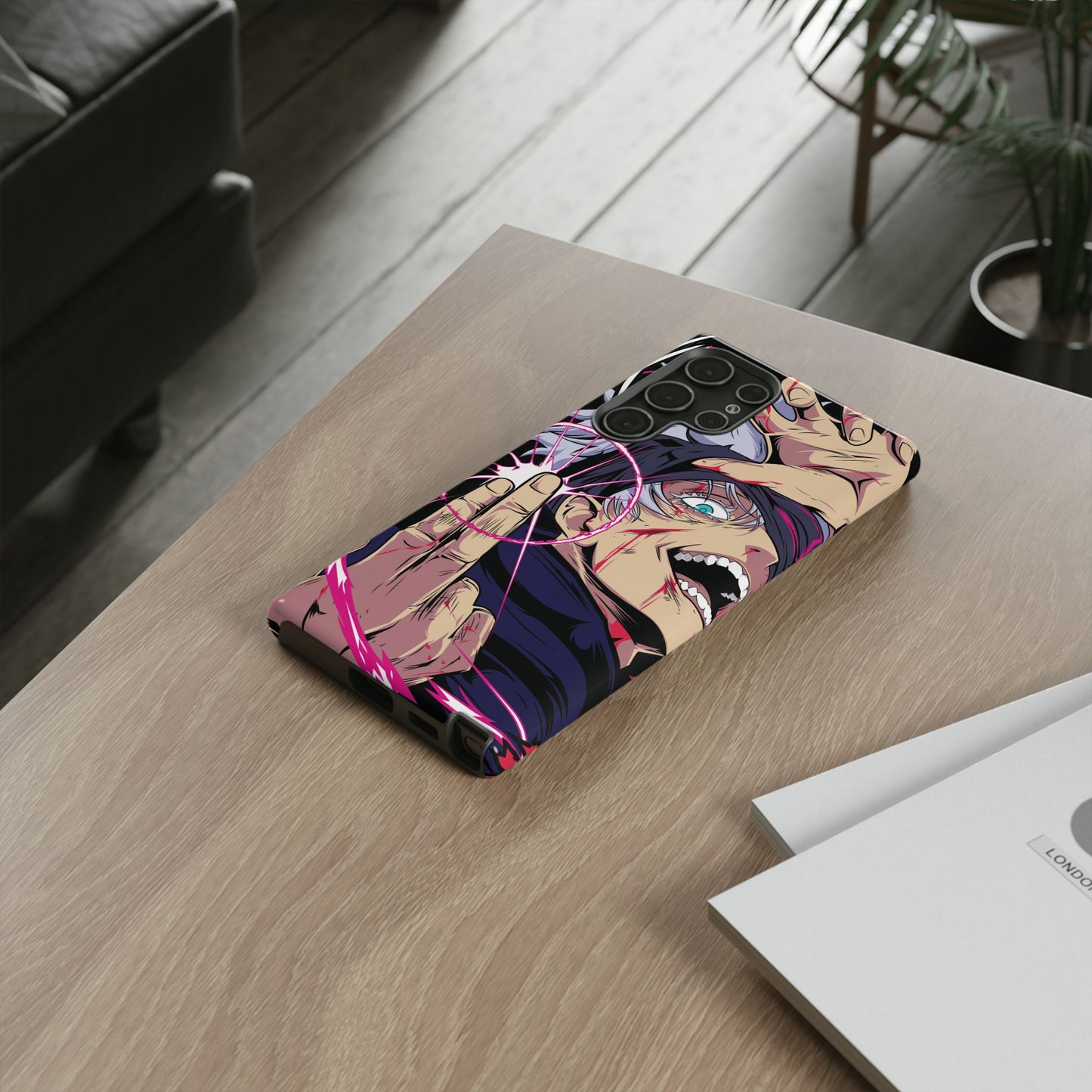 OMNI™ Jujutsu Kaisen Satoru Gojo Reversal Red Technique Double Layered Phone Case