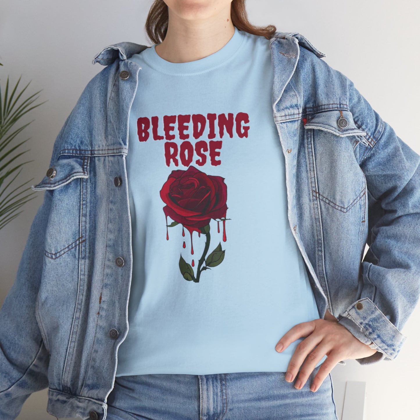 OMNI™ Bleeding Rose Unisex Heavy Cotton T-Shirt
