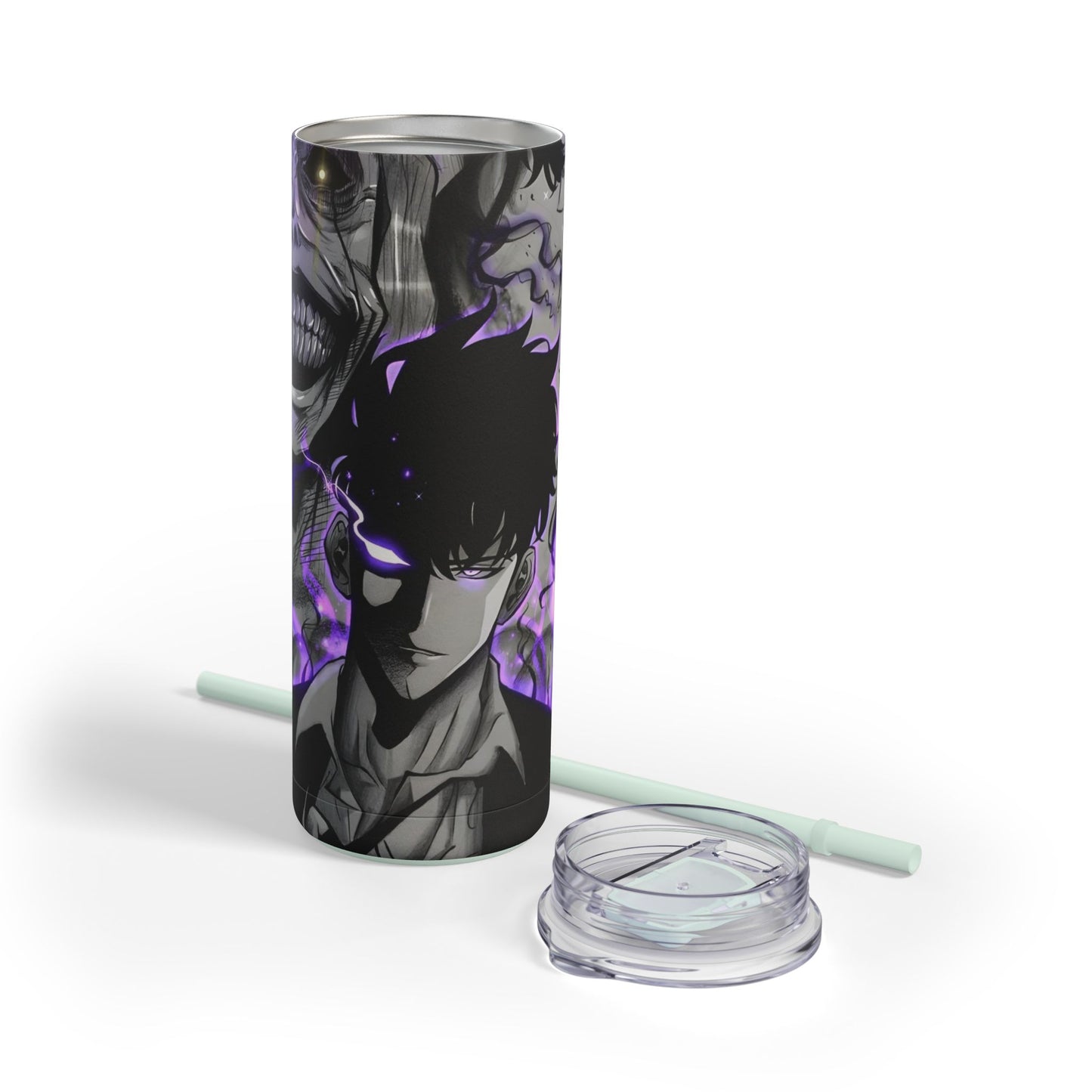 OMNI™ Solo Leveling Shadow Monarch Skinny Matte Tumbler