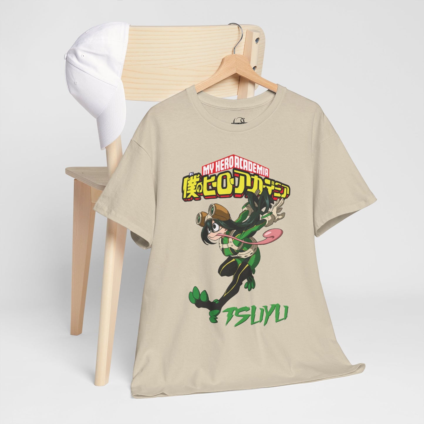 OMNI™ My Hero Academia Tsuyu Asui Unisex Heavy Cotton T-Shirt