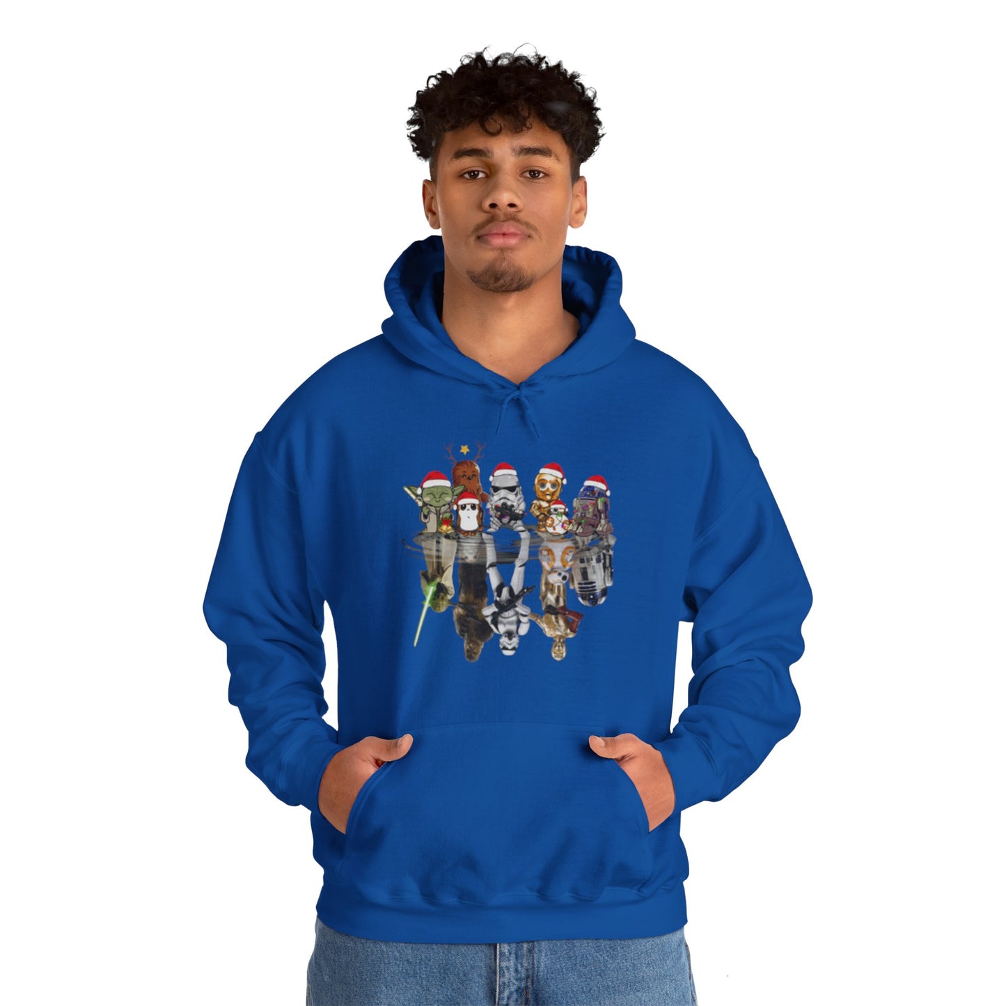 Star Wars Christmas Themed Unisex Hoodie