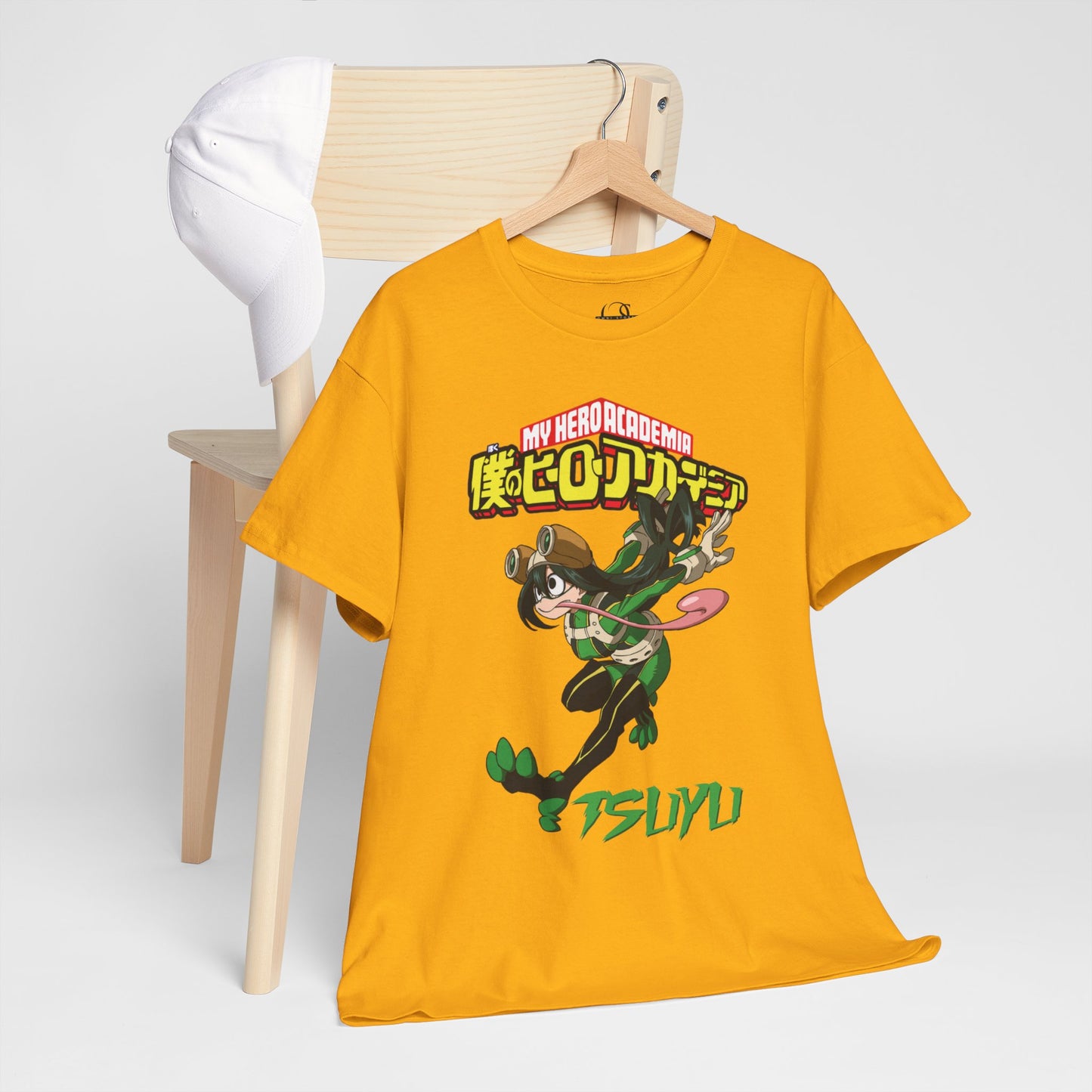 OMNI™ My Hero Academia Tsuyu Asui Unisex Heavy Cotton T-Shirt