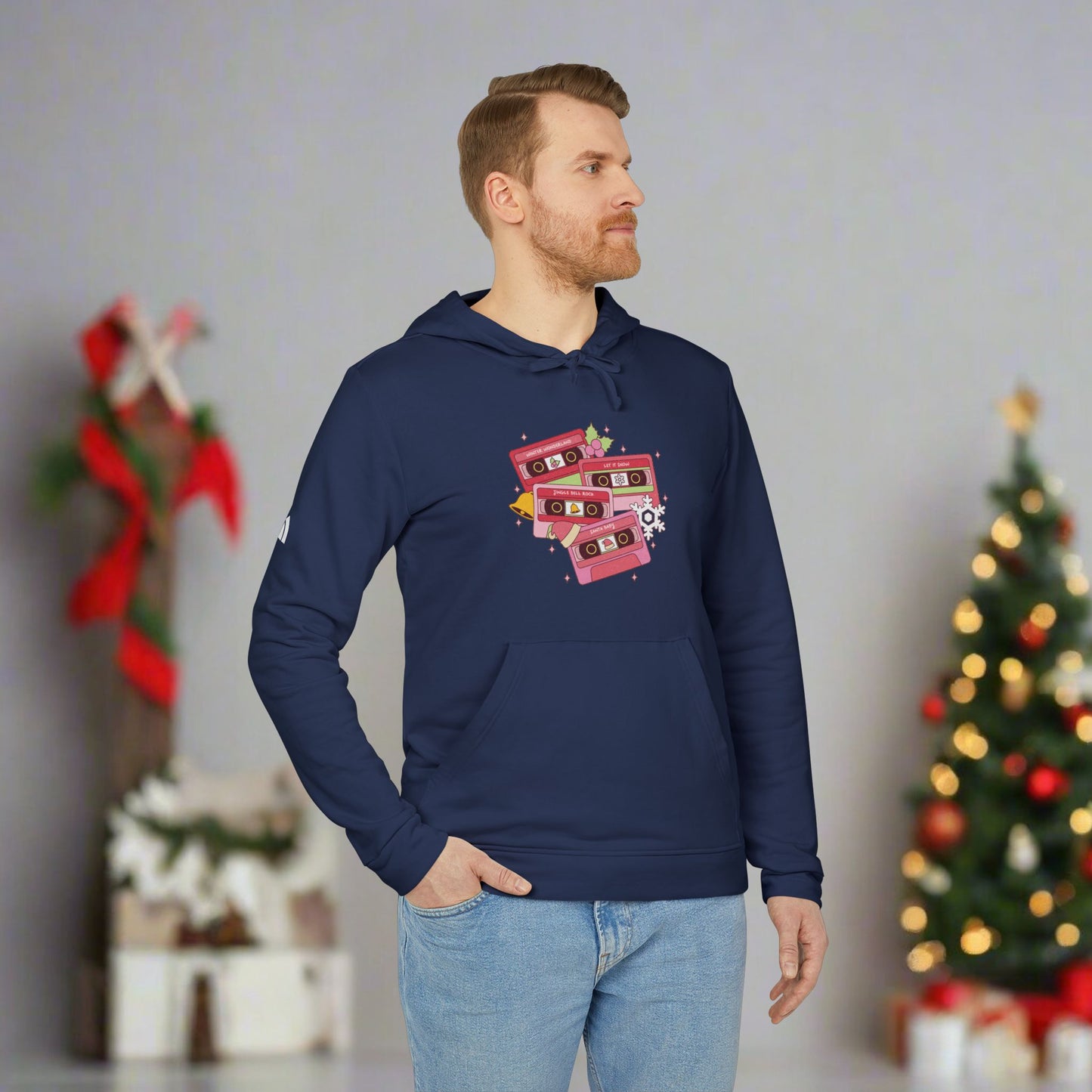 OMNI™ Christmas Carol Adidas Unisex Fleece Hoodie