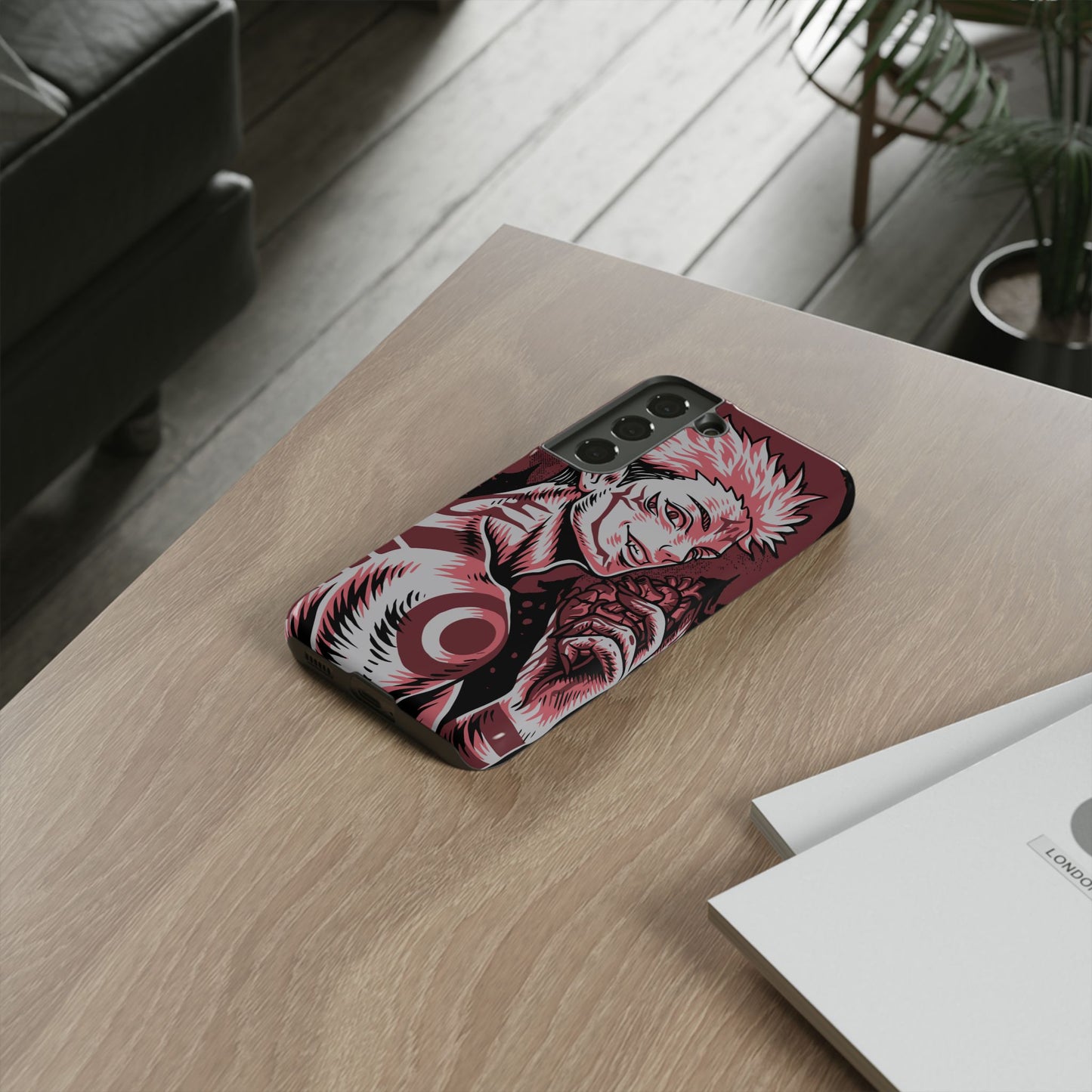 OMNI™ Jujutsu Kaisen Cursed King Sukuna Double Layered Phone Case