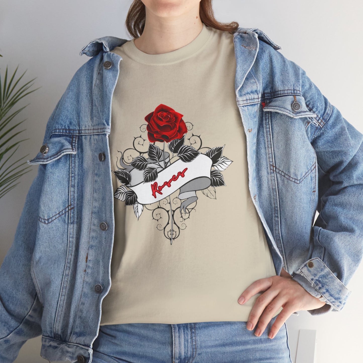 Roses Unisex Heavy Cotton T-Shirt