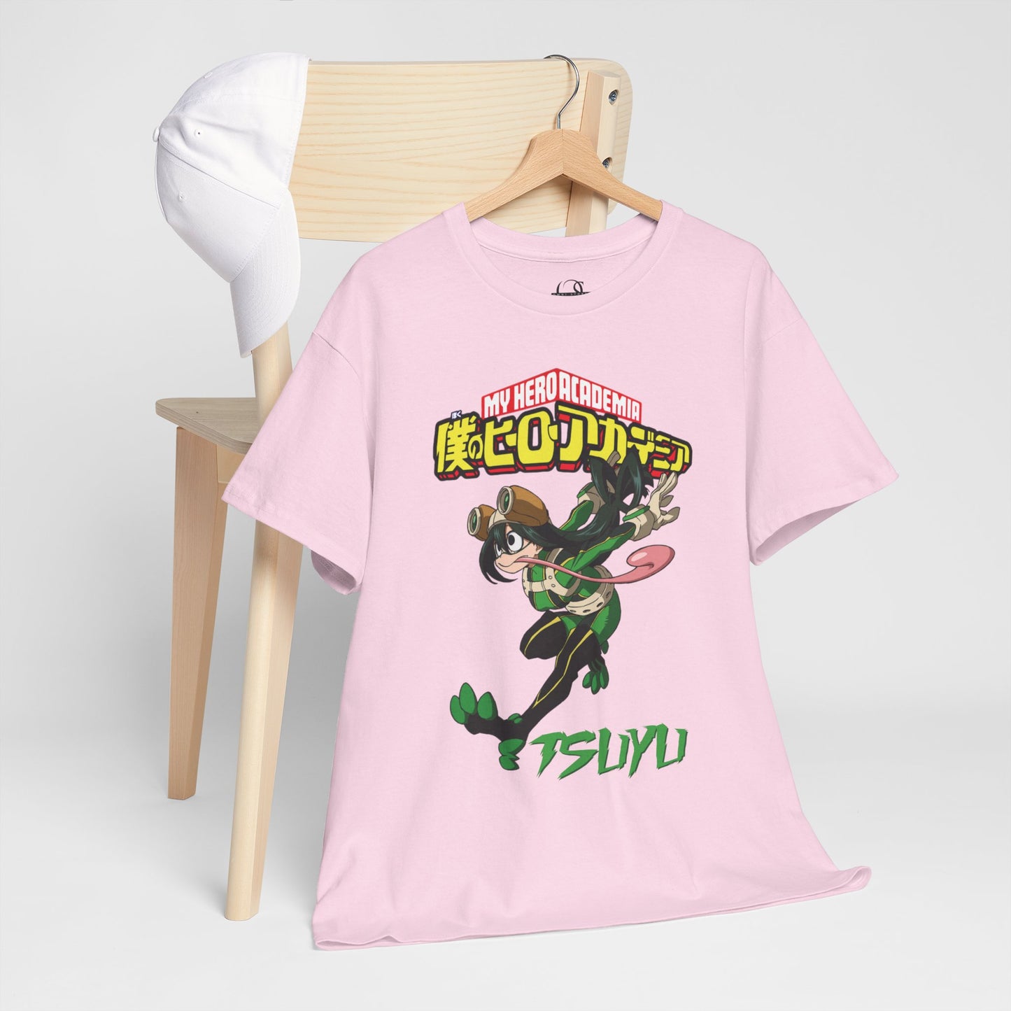 OMNI™ My Hero Academia Tsuyu Asui Unisex Heavy Cotton T-Shirt