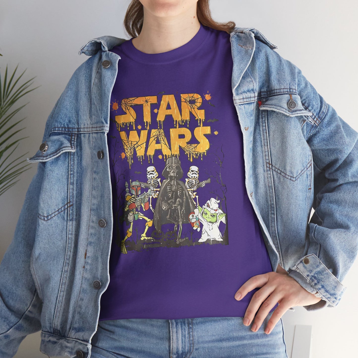 Star Wars Halloween Unisex Heavy Cotton T-Shirt