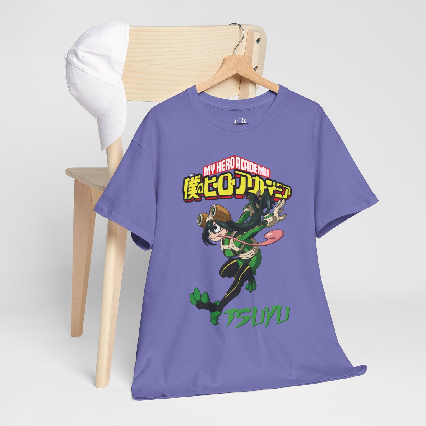 OMNI™ My Hero Academia Tsuyu Asui Unisex Heavy Cotton T-Shirt