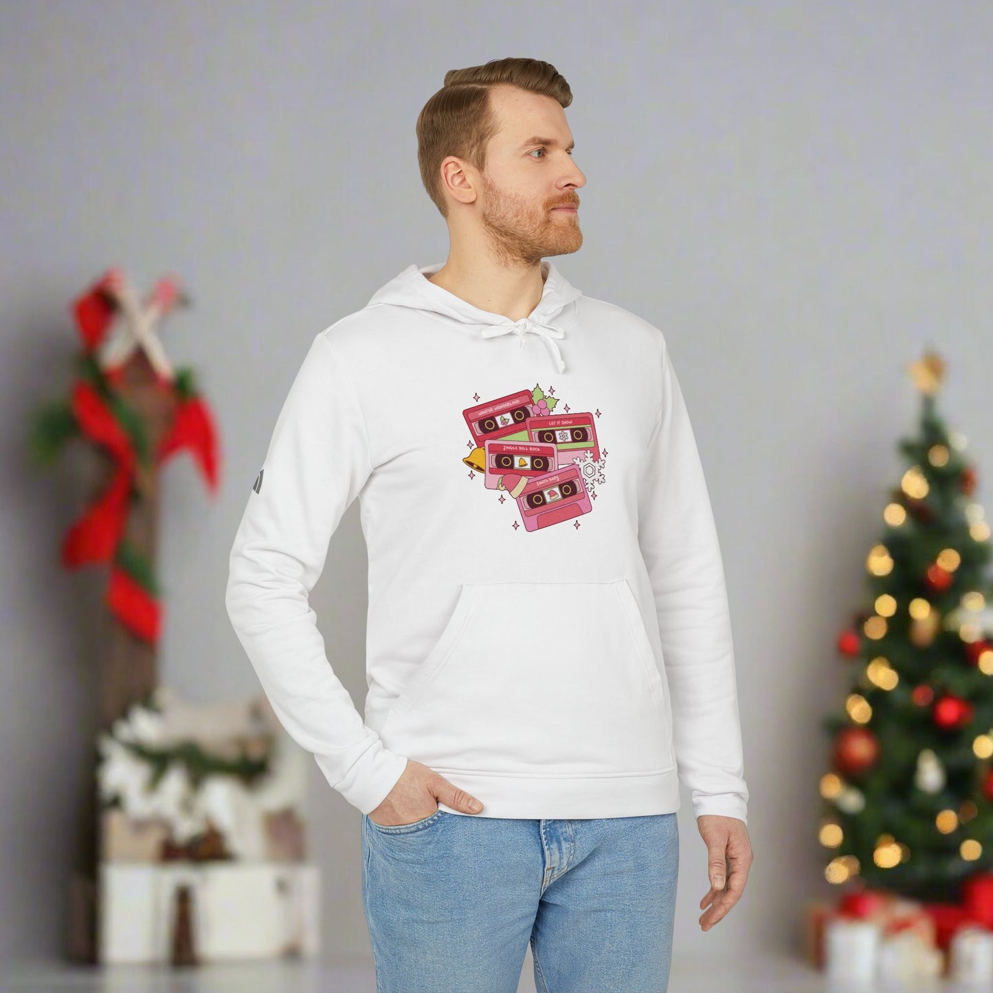 OMNI™ Christmas Carol Adidas Unisex Fleece Hoodie