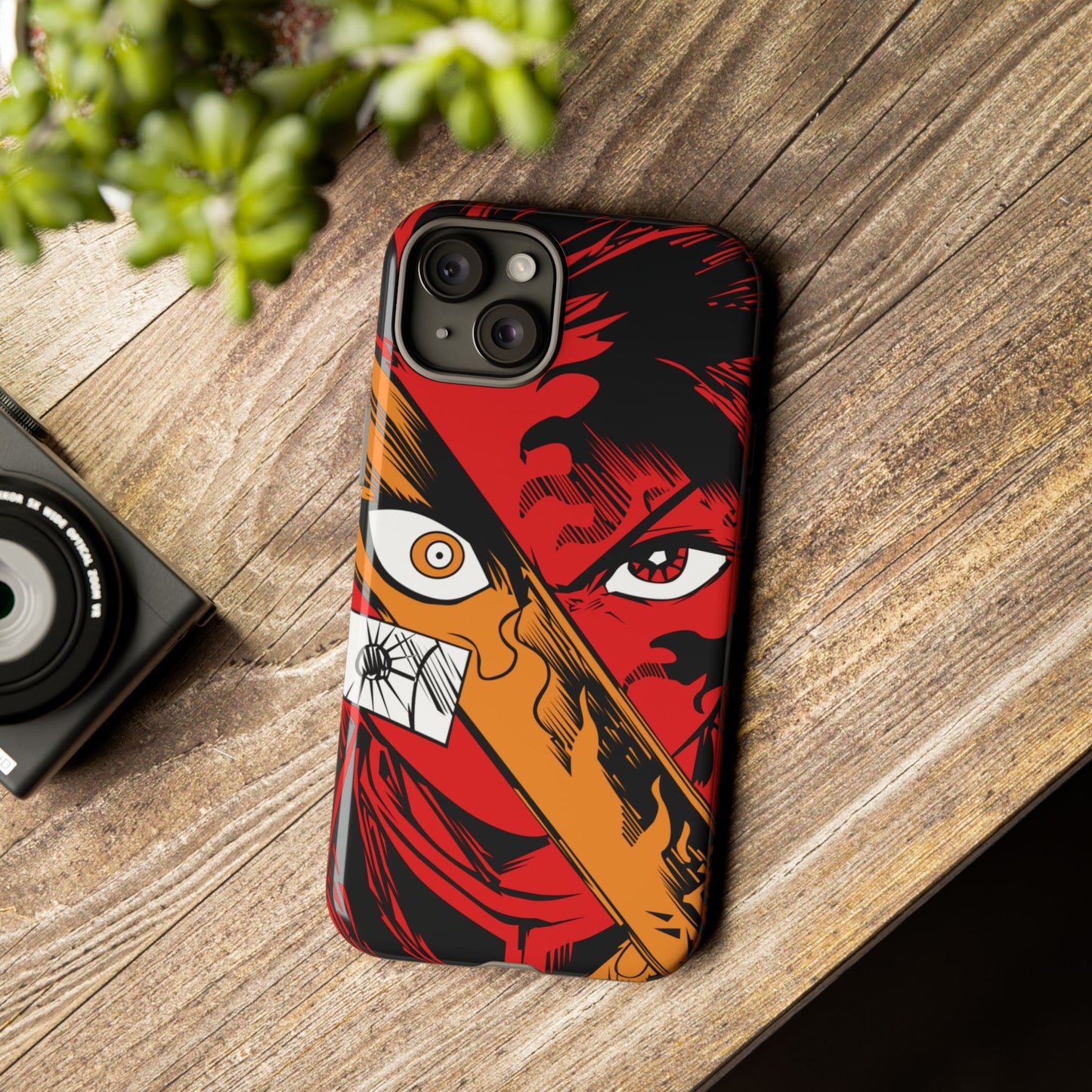 OMNI™ Demon Slayer Tanjiro Kamado Slayer Mark Double Layered Phone Case