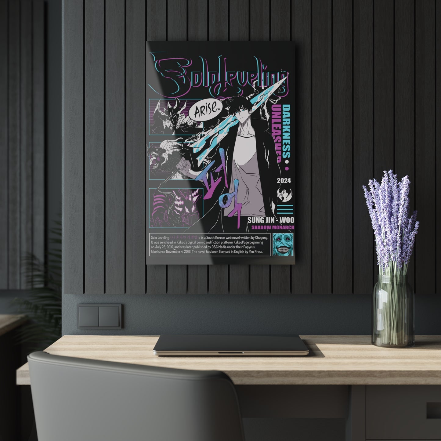 OMNI™ Solo Leveling Darkness Unleashed Acrylic Print