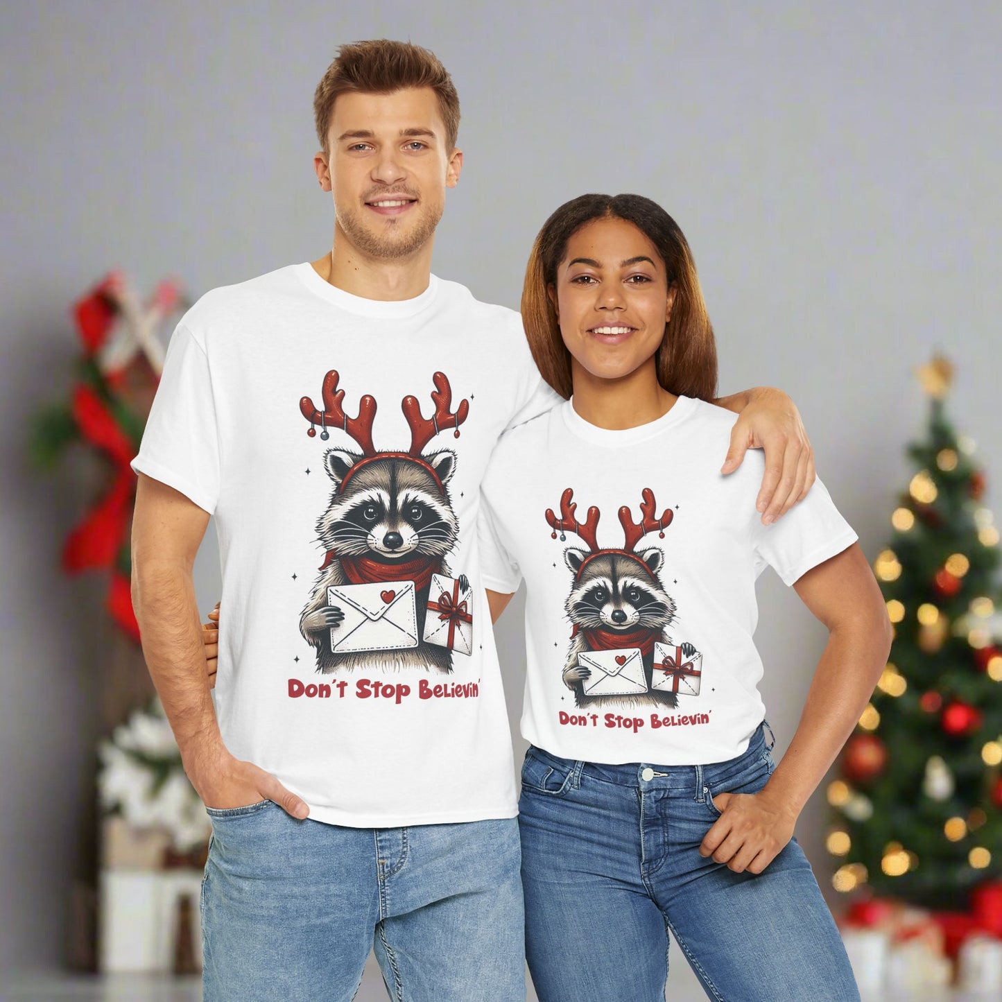 OMNI™ Don't Stop Believin' Unisex Heavy Cotton T-Shirt
