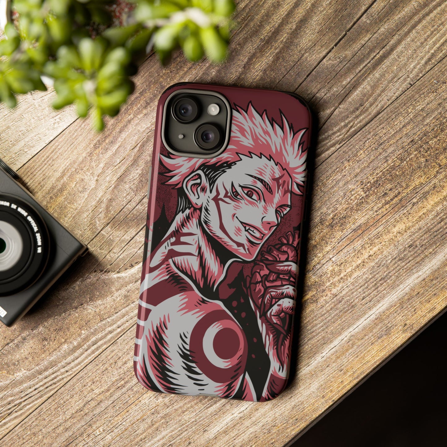 OMNI™ Jujutsu Kaisen Cursed King Sukuna Double Layered Phone Case