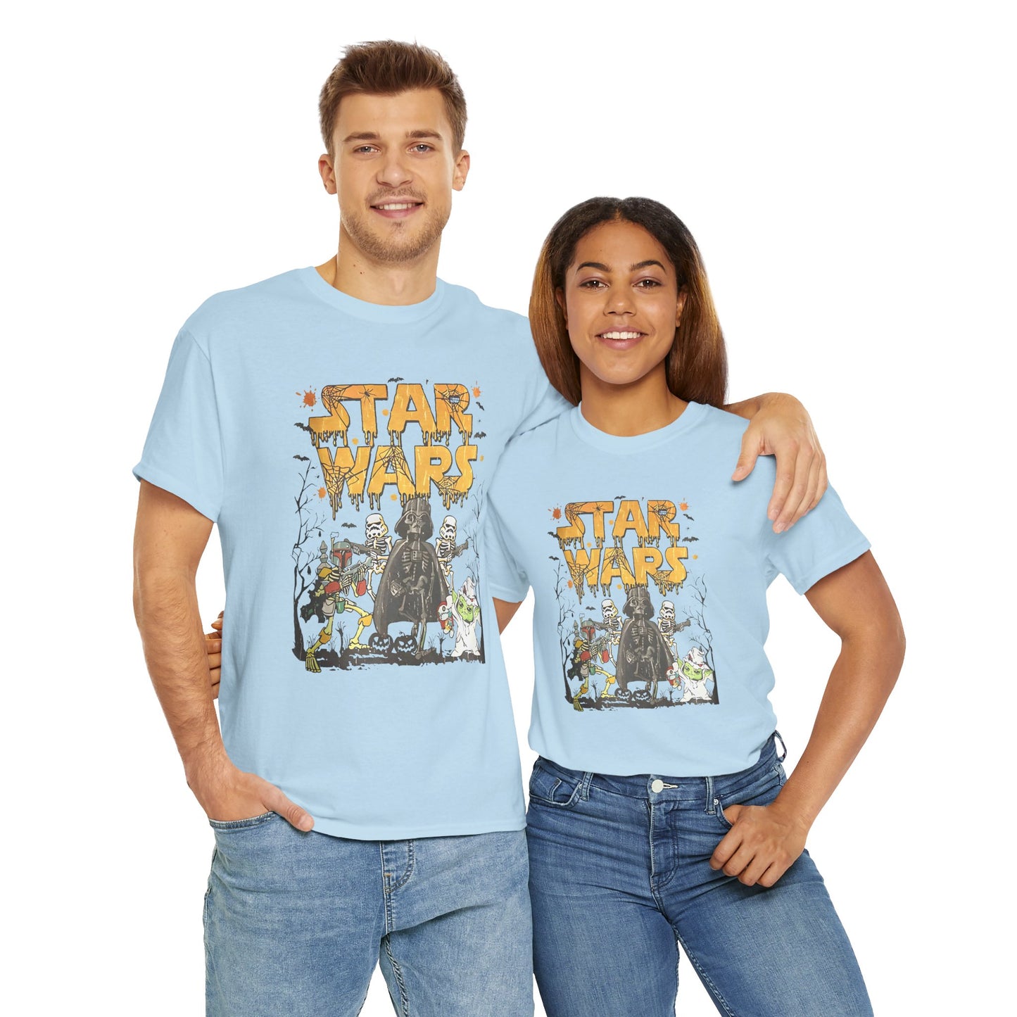 Star Wars Halloween Unisex Heavy Cotton T-Shirt