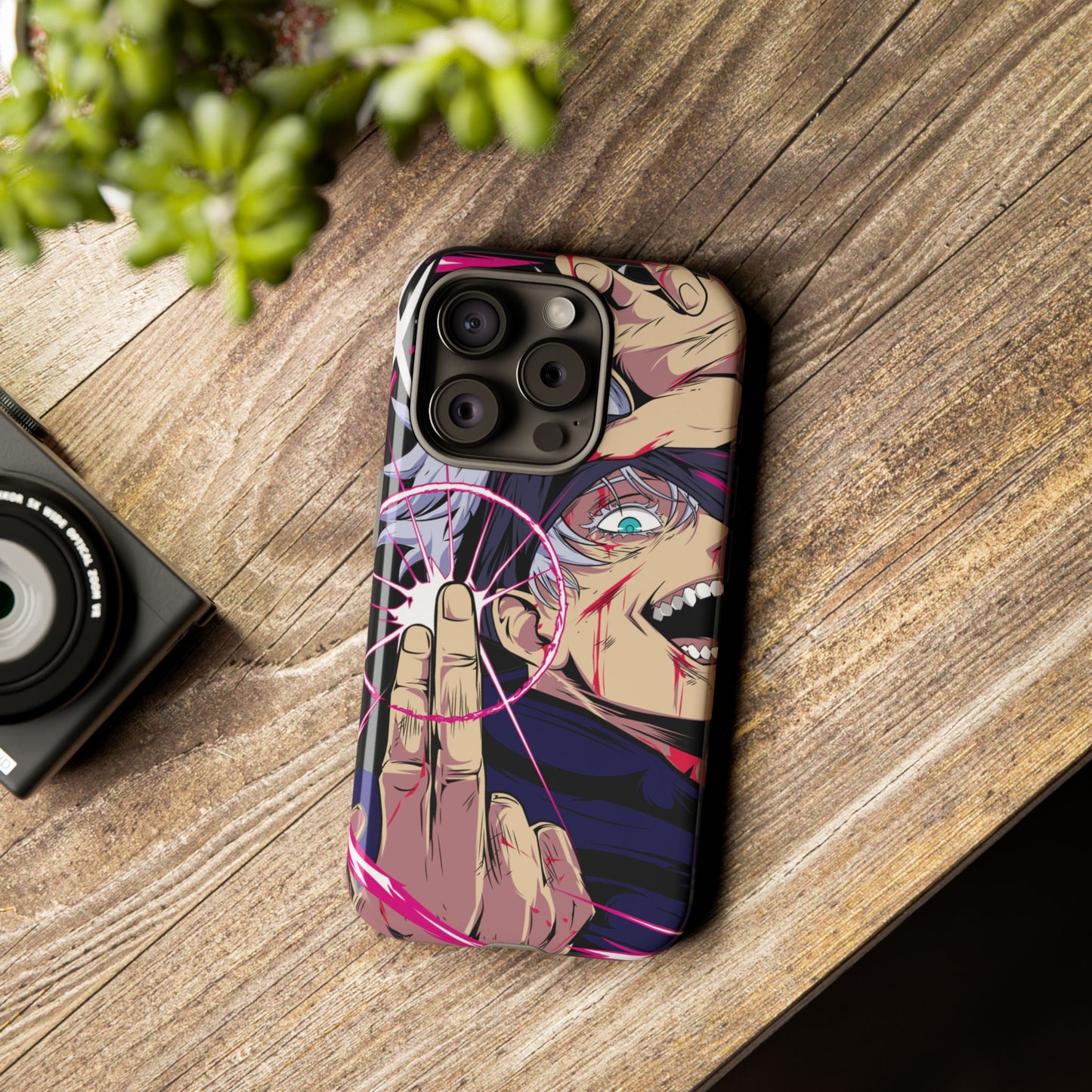 OMNI™ Jujutsu Kaisen Satoru Gojo Reversal Red Technique Double Layered Phone Case