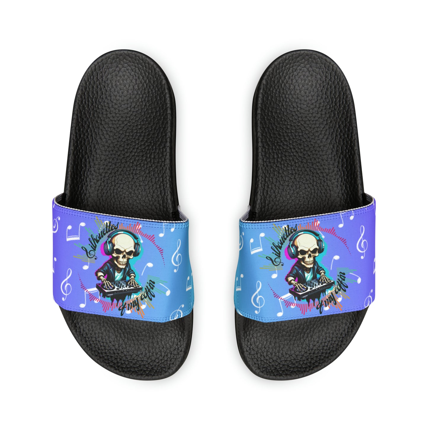 OMNI™ Silhouettes Of My Coffin Women's PU Slide Sandals (2nd Edition)