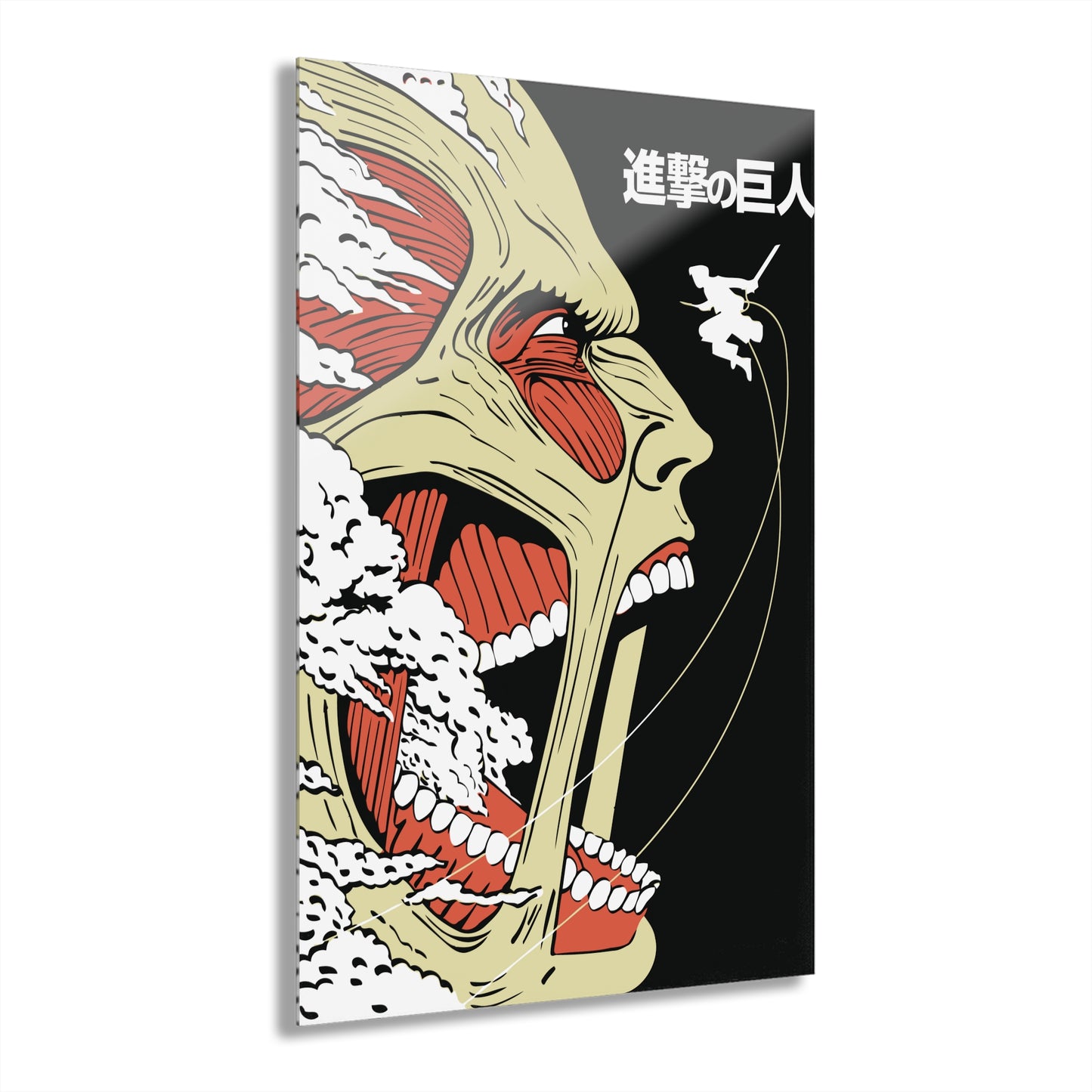 OMNI™ Attack On Titan Levi vs Colossal Titan Acrylic Print