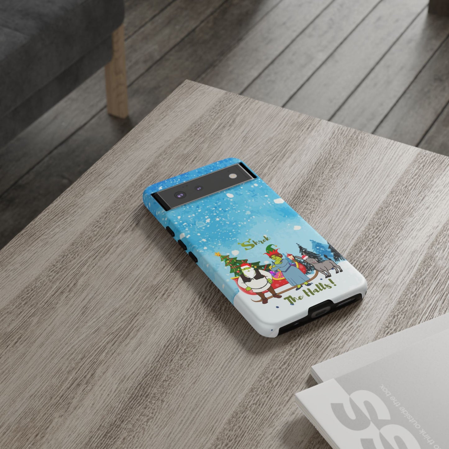 OMNI™ Shrek The Halls! (Shrek Trio: Shrek, Fiona and Donkey) Christmas Themed Phone Cases