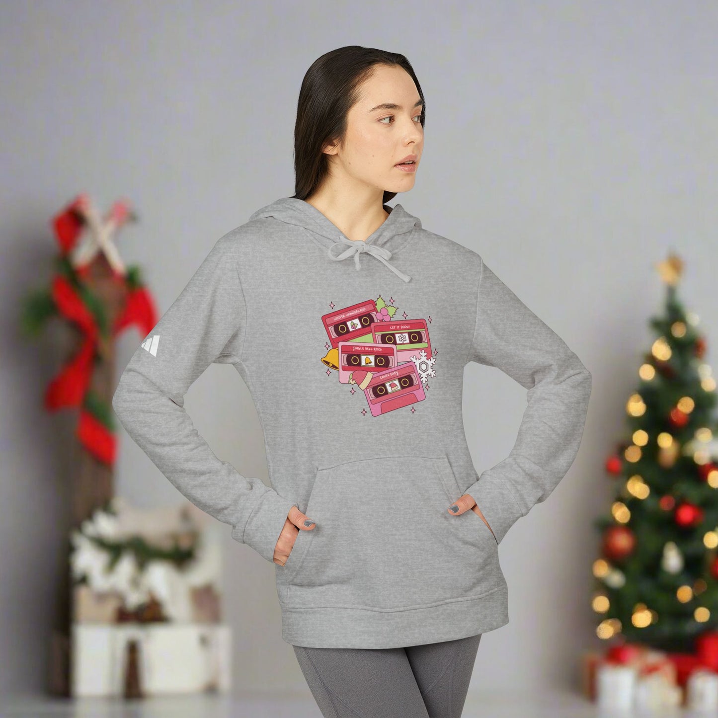 OMNI™ Christmas Carol Adidas Unisex Fleece Hoodie