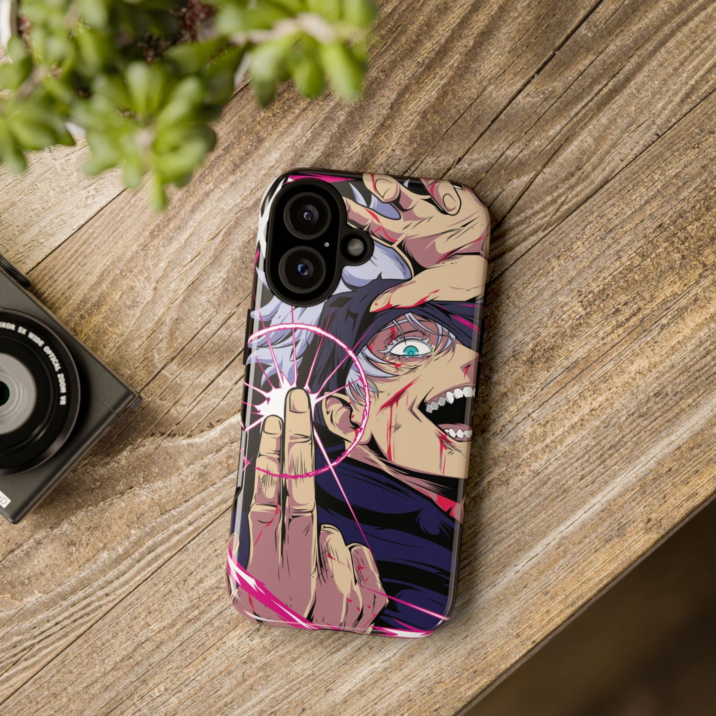 OMNI™ Jujutsu Kaisen Satoru Gojo Reversal Red Technique Double Layered Phone Case