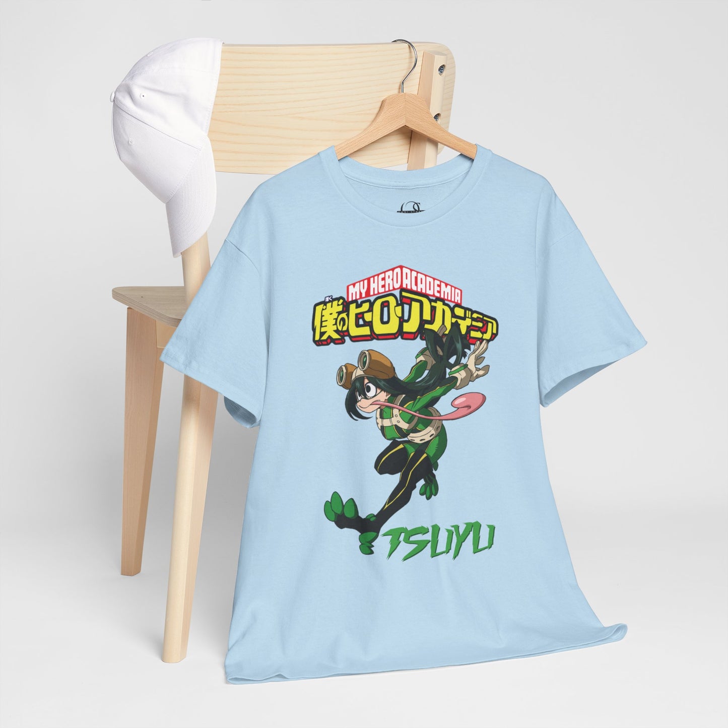 OMNI™ My Hero Academia Tsuyu Asui Unisex Heavy Cotton T-Shirt