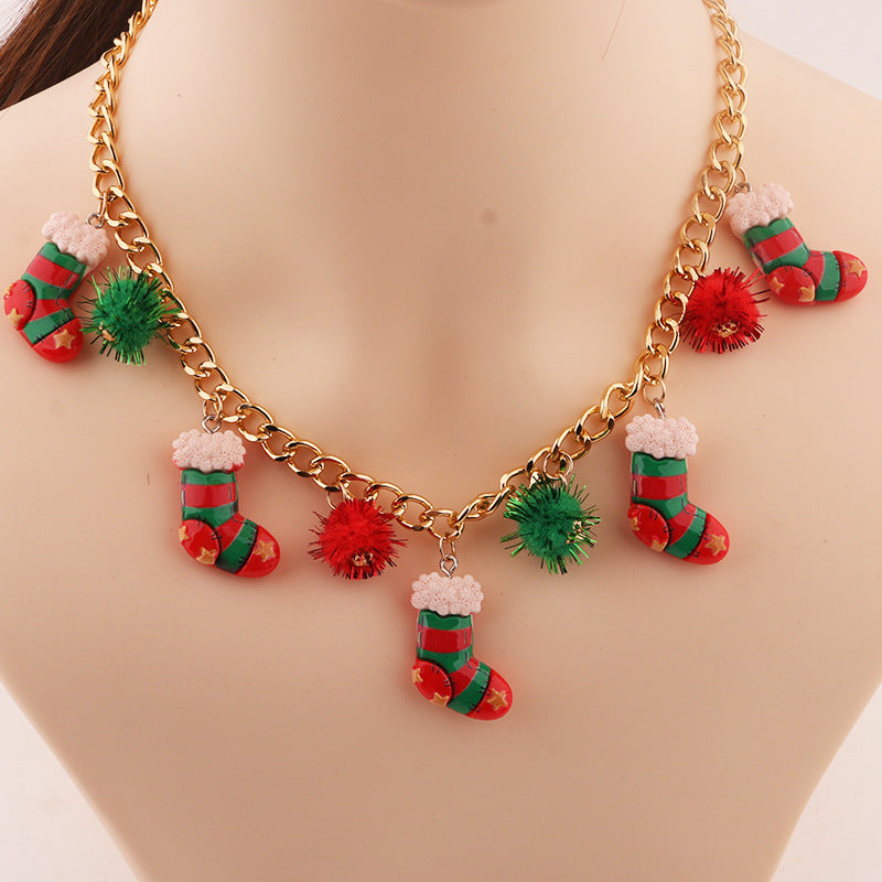 OMNI™ Christmas Style Pendant Clavicle Chain Necklace