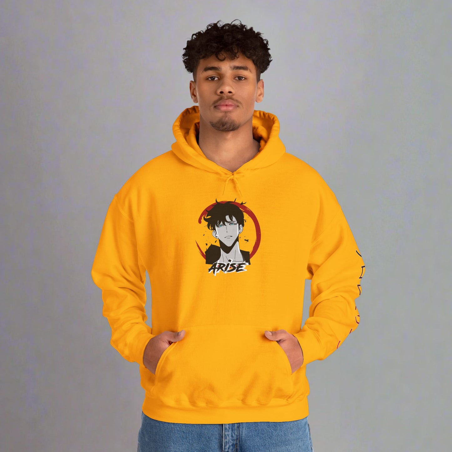 OMNI™ Solo Leveling Sung Jin-Woo Arise III Unisex Heavy Blend Hoodie