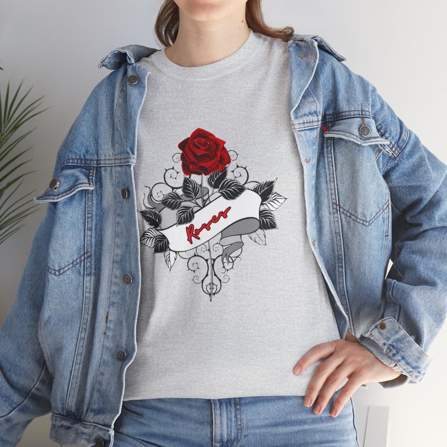 Roses Unisex Heavy Cotton T-Shirt